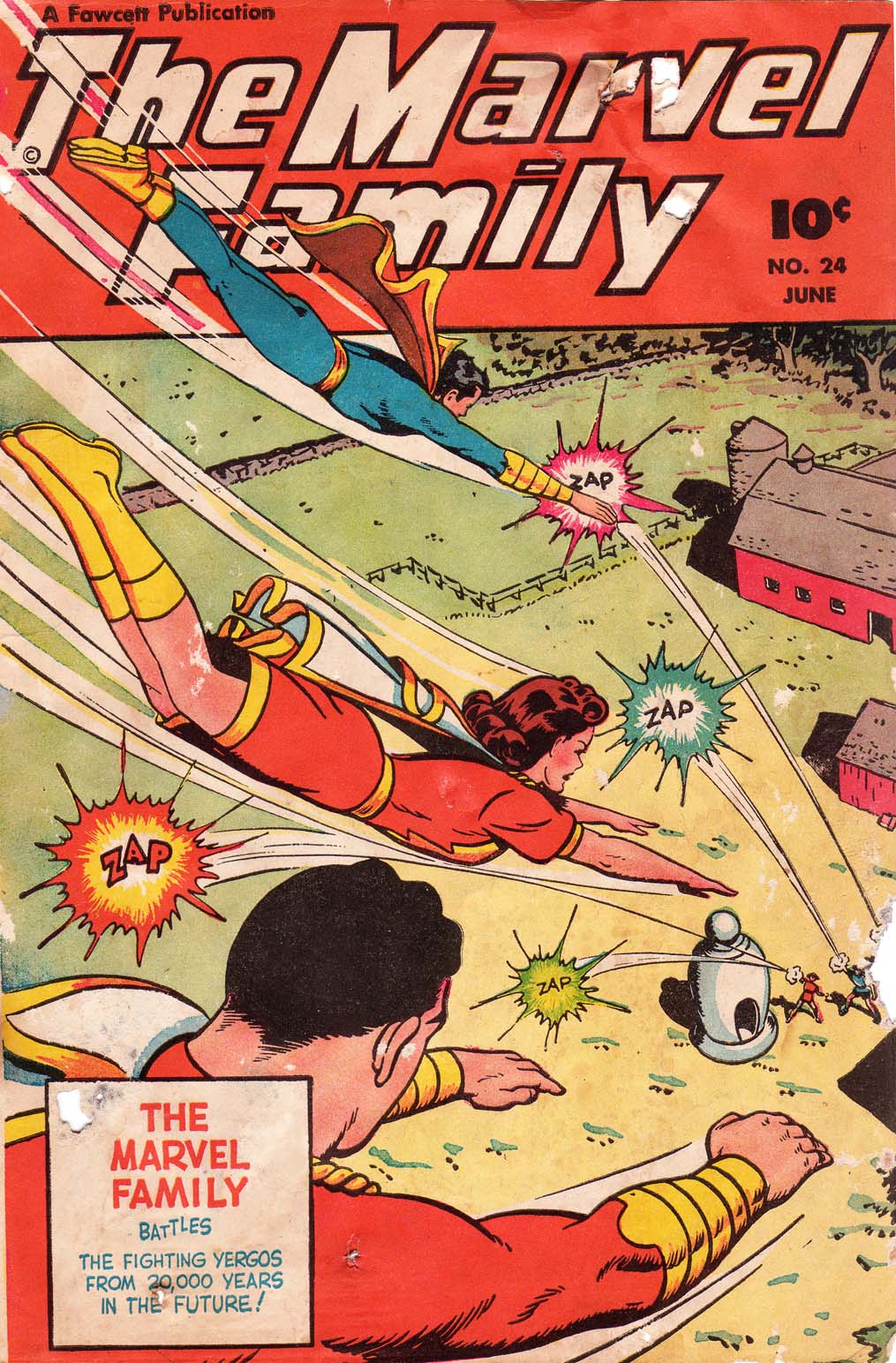 Read online The Marvel Family comic -  Issue #24 - 1