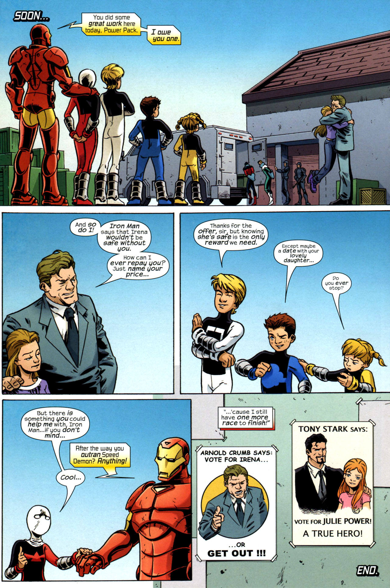 Read online Iron Man and Power Pack comic -  Issue #2 - 22