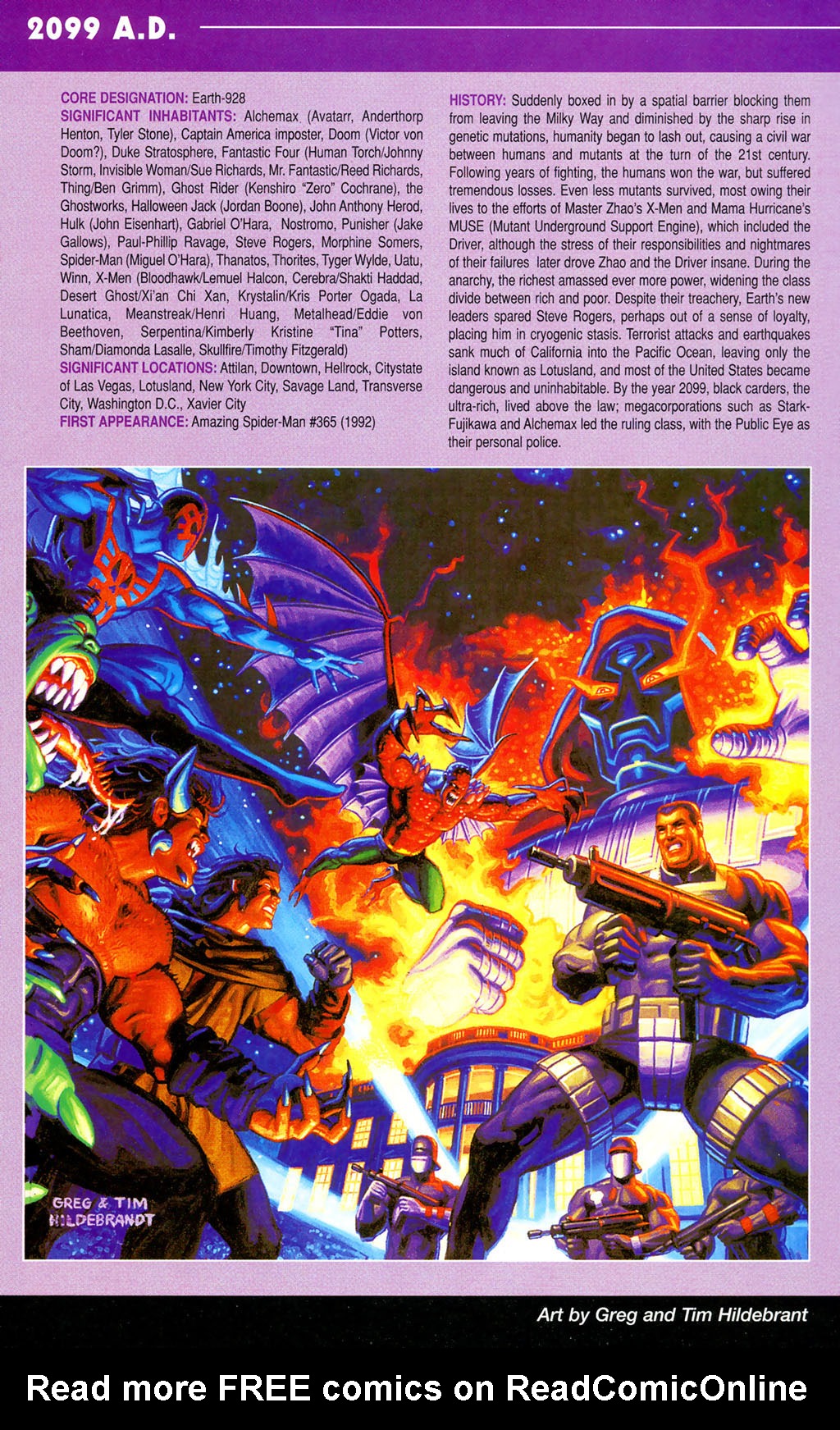 Official Handbook of the Marvel Universe: Alternate Universes 2005 Full #1 - English 6