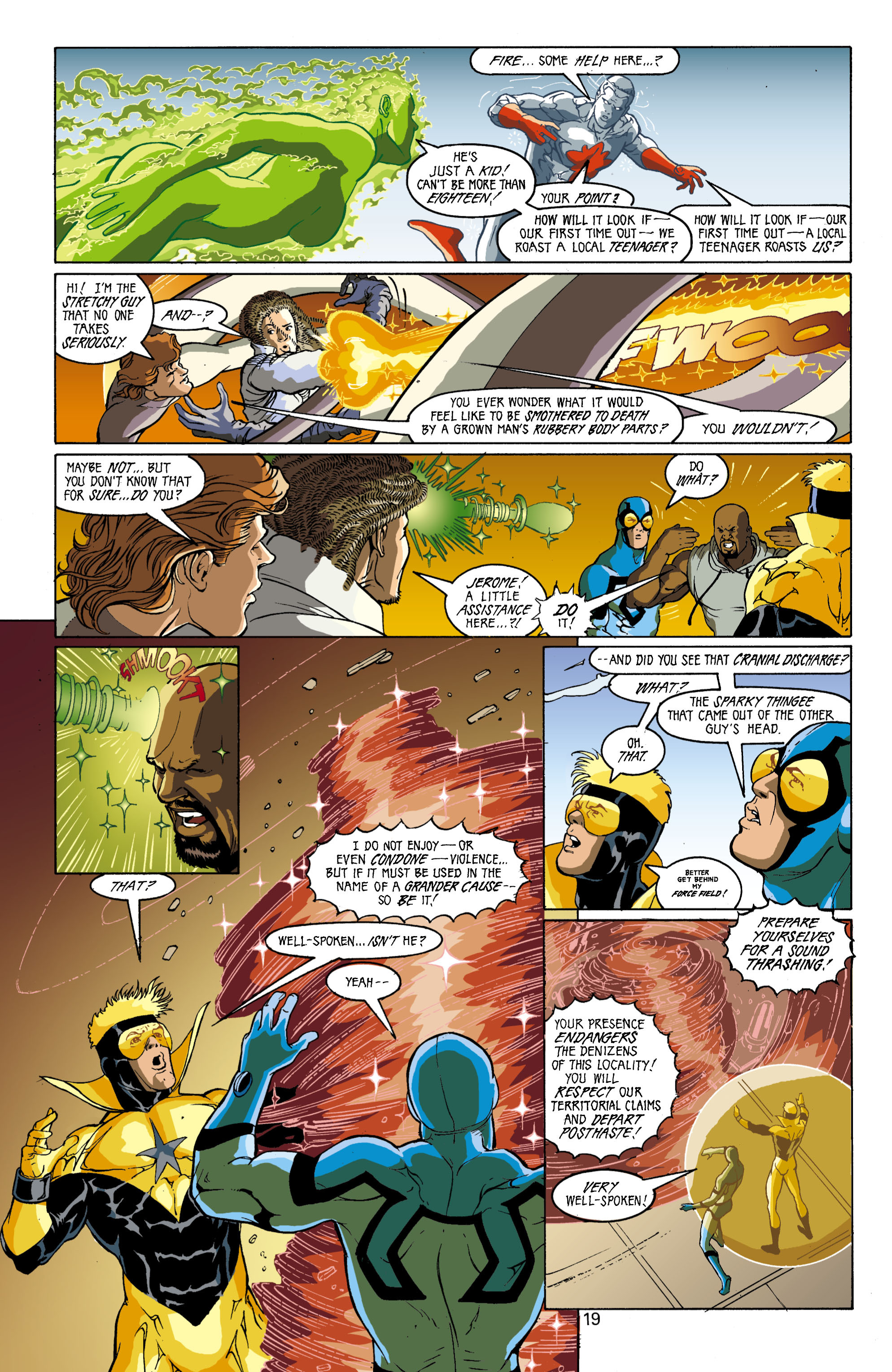 Read online Formerly Known as the Justice League comic -  Issue #2 - 20