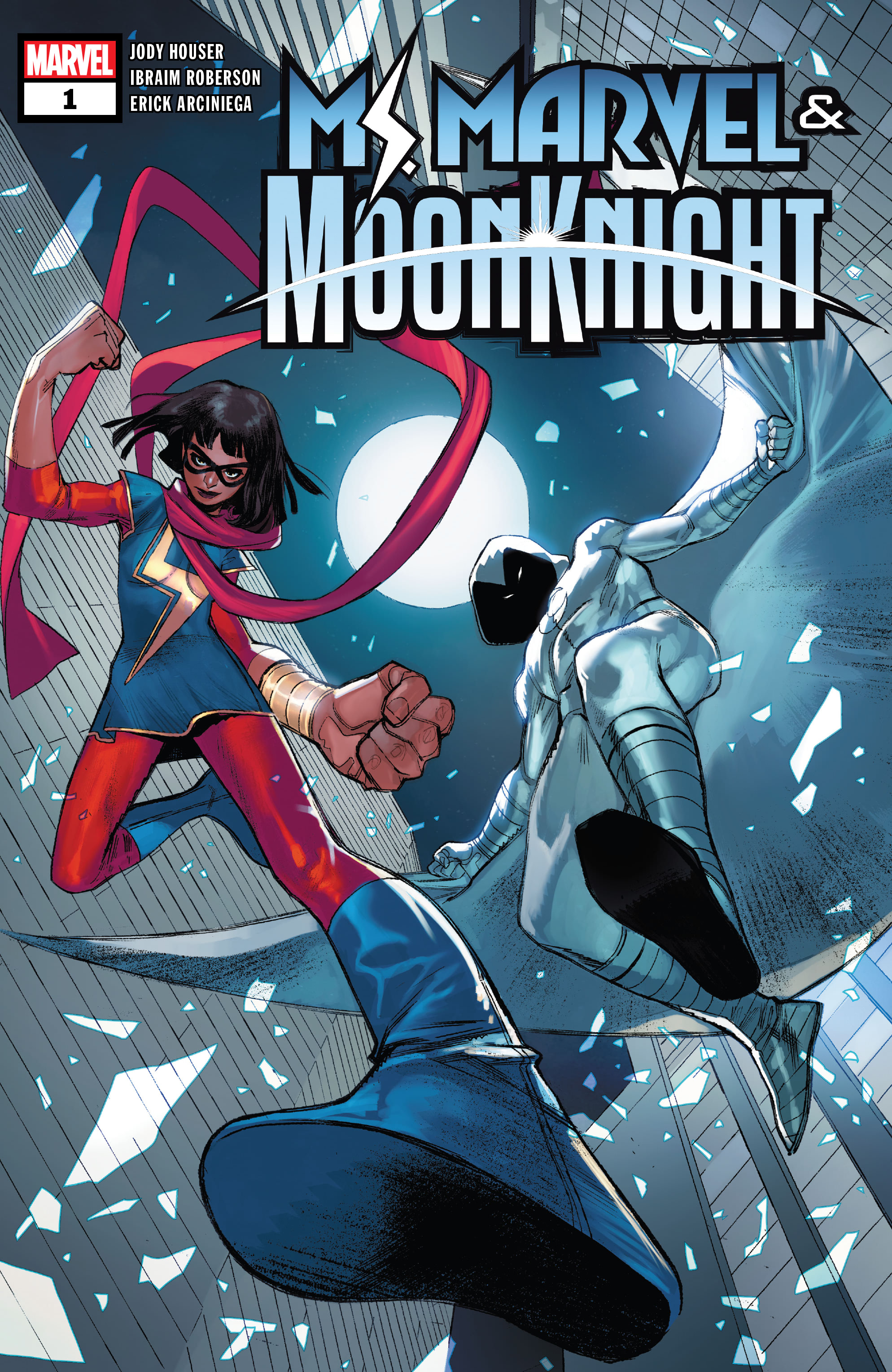 Read online Ms. Marvel & Moon Knight comic -  Issue #1 - 1