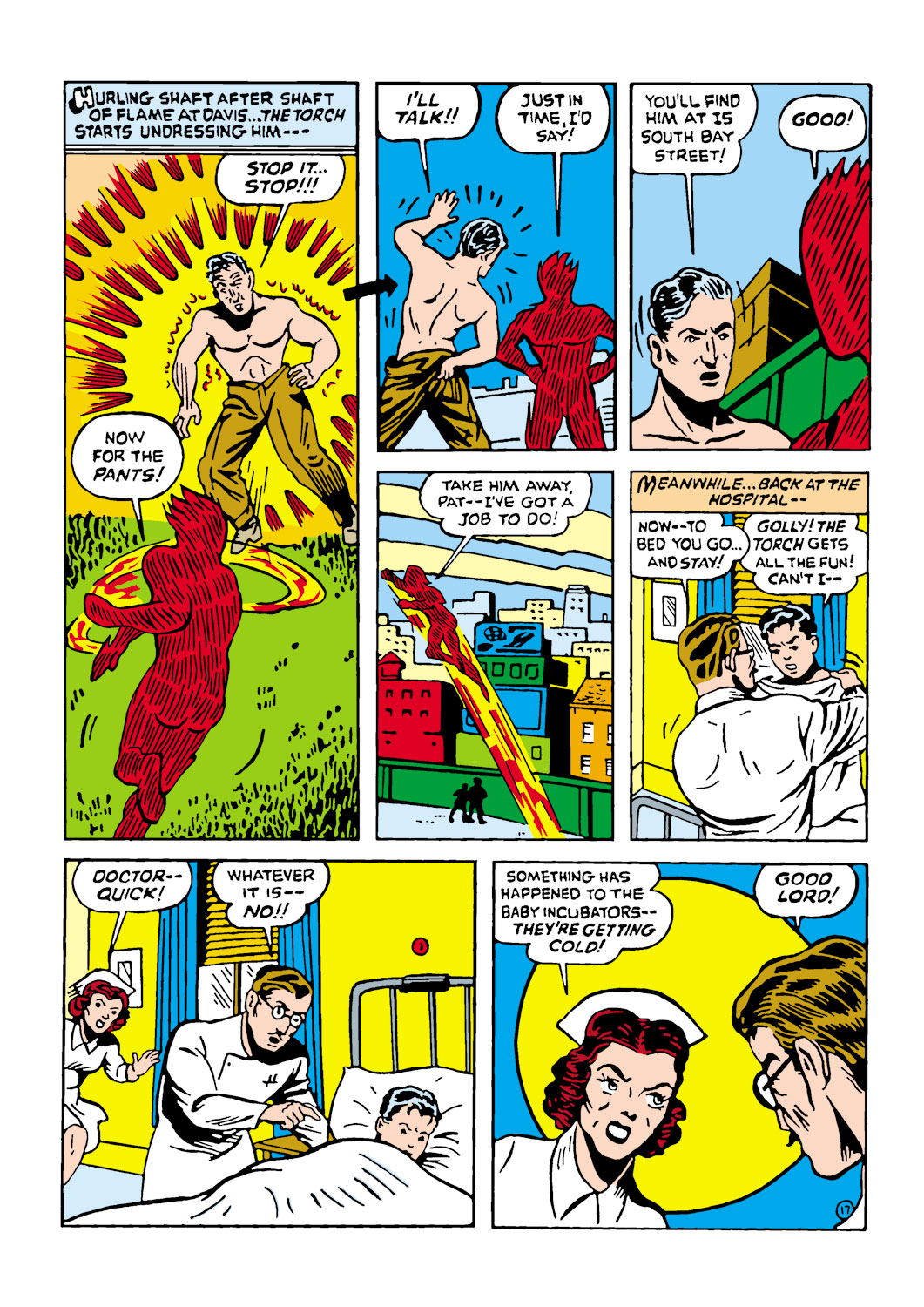 Read online The Human Torch (1940) comic -  Issue #4 - 40