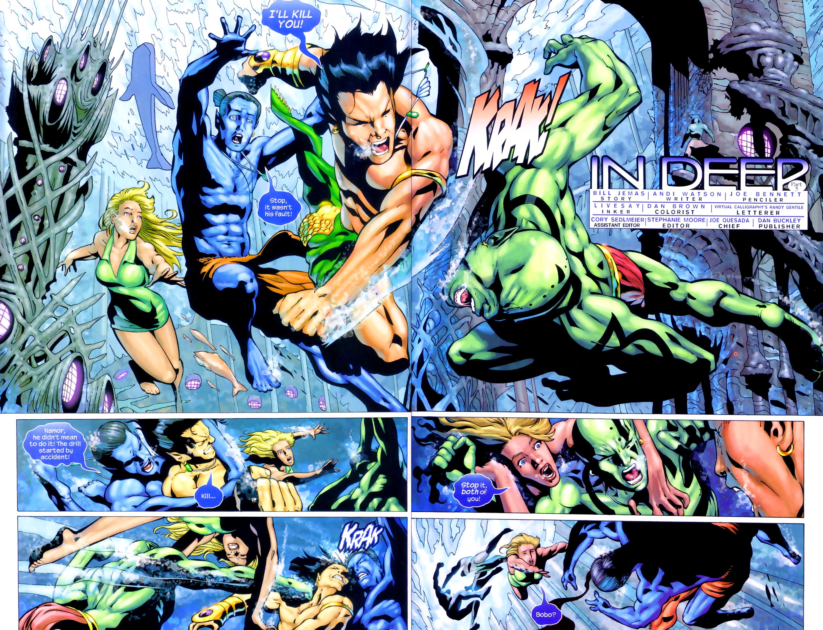 Read online Namor comic -  Issue #11 - 3