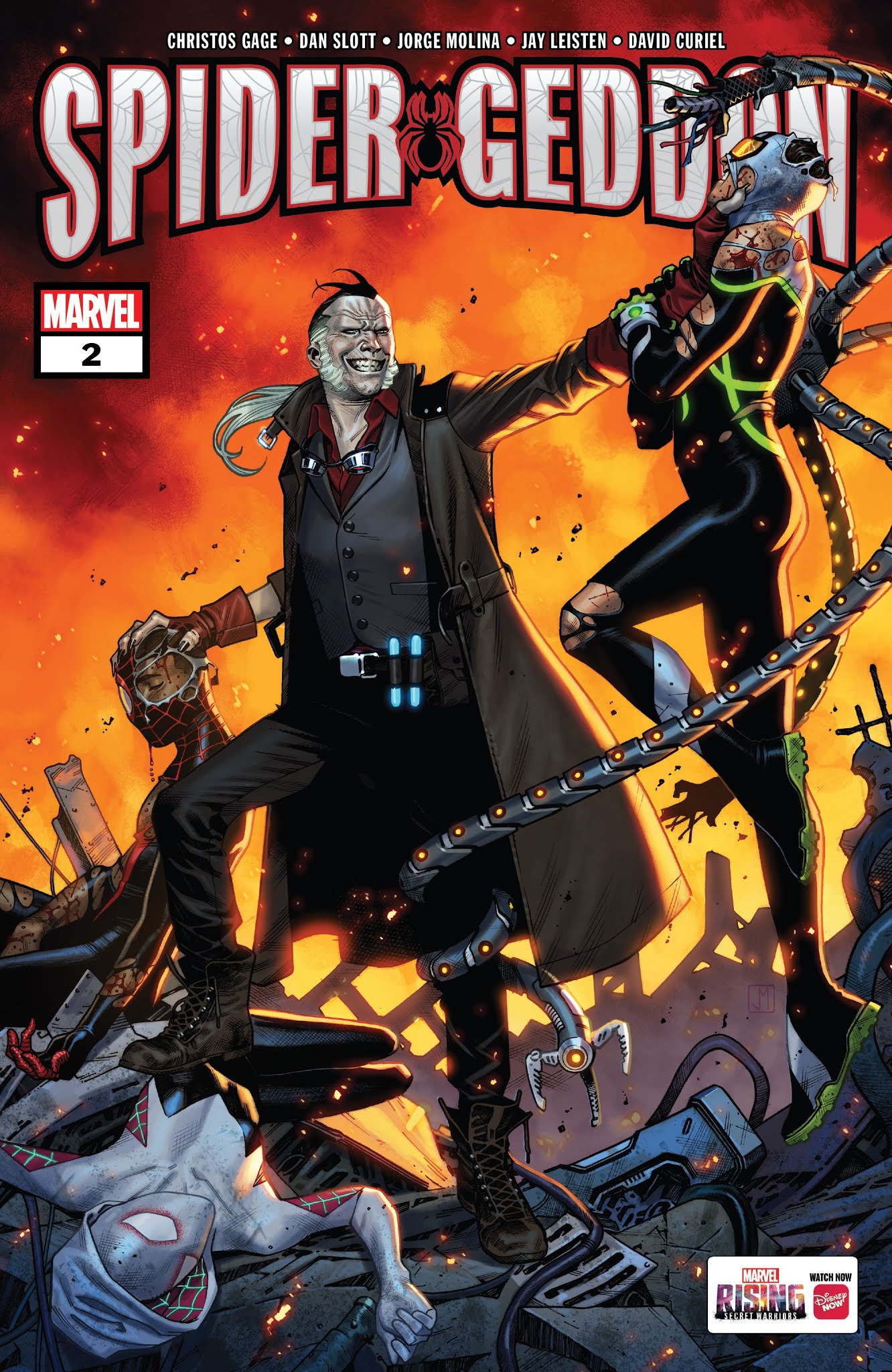 Read online Spider-Geddon comic -  Issue #2 - 1