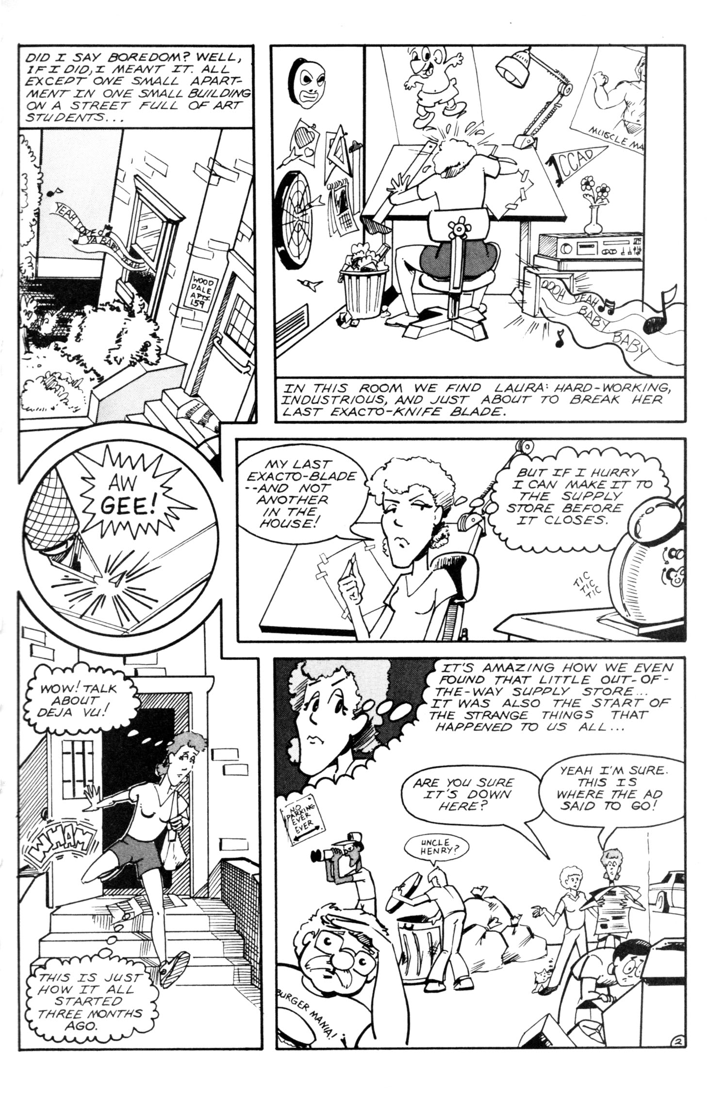 Read online Blip and the C.C.A.D.S. comic -  Issue #1 - 5