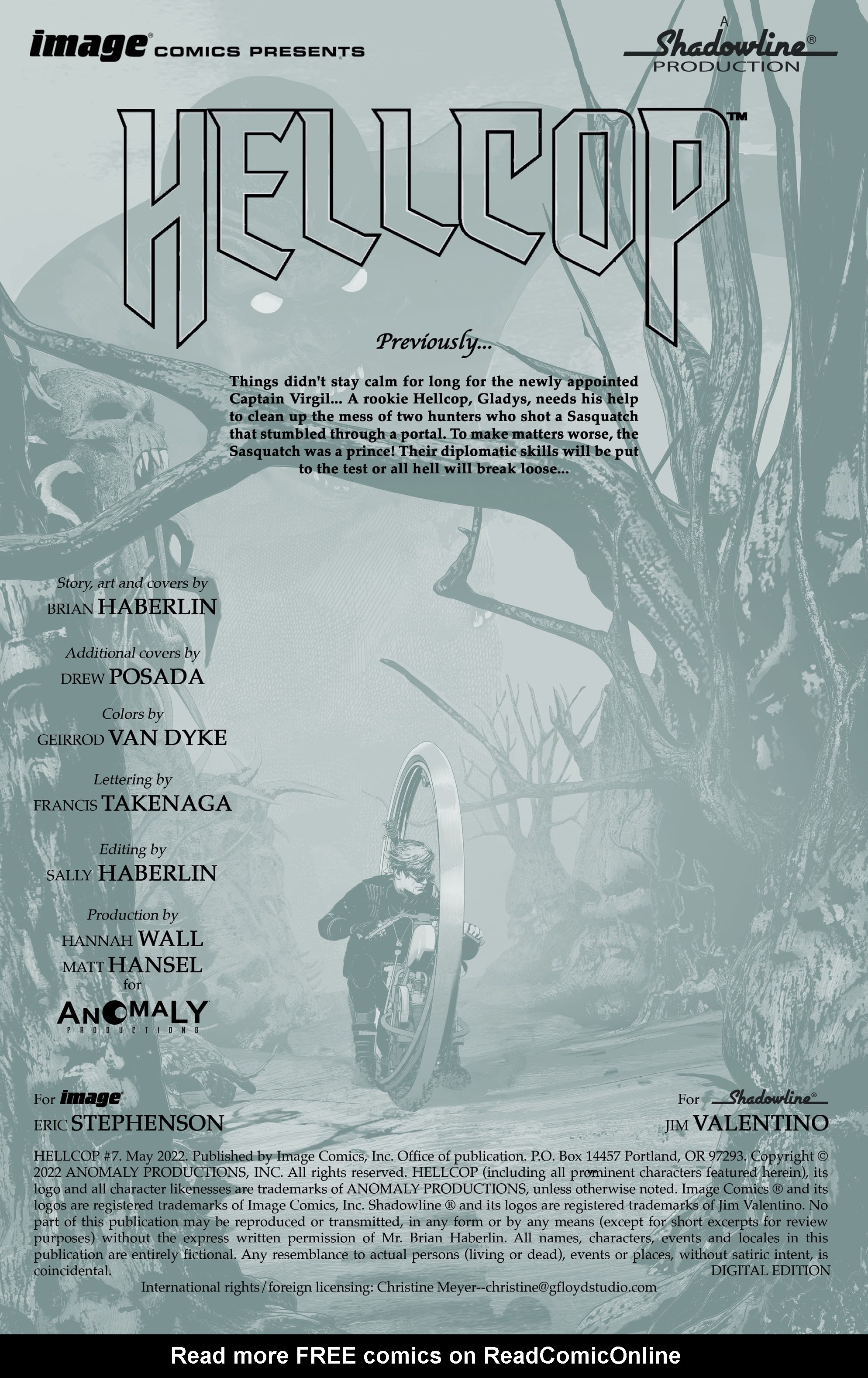Read online Hellcop (2021) comic -  Issue #7 - 2