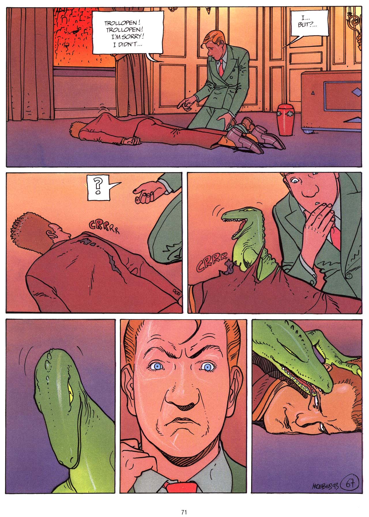 Read online Epic Graphic Novel: Moebius comic -  Issue # TPB 9 - 73