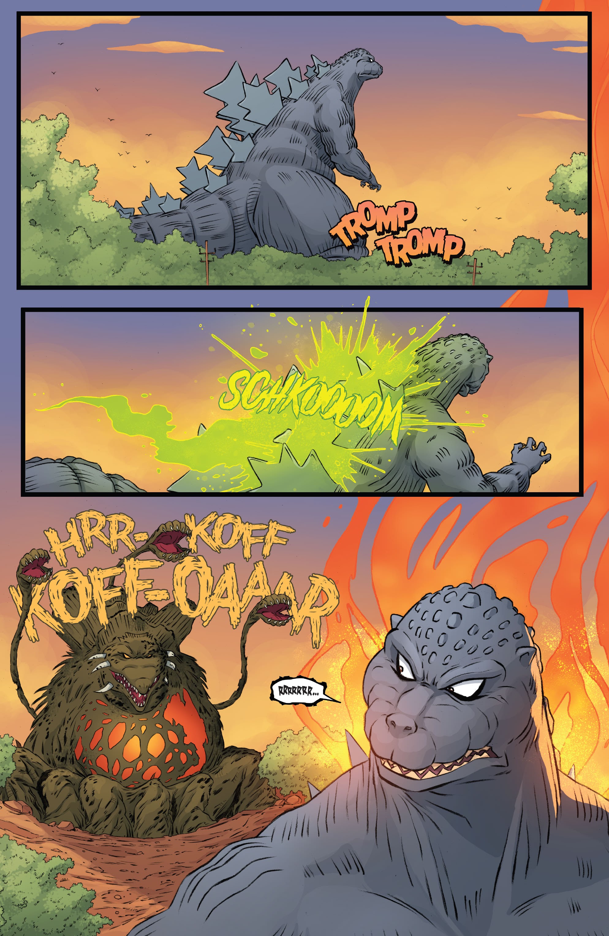 Read online Godzilla: Monsters & Protectors comic -  Issue #5 - 9