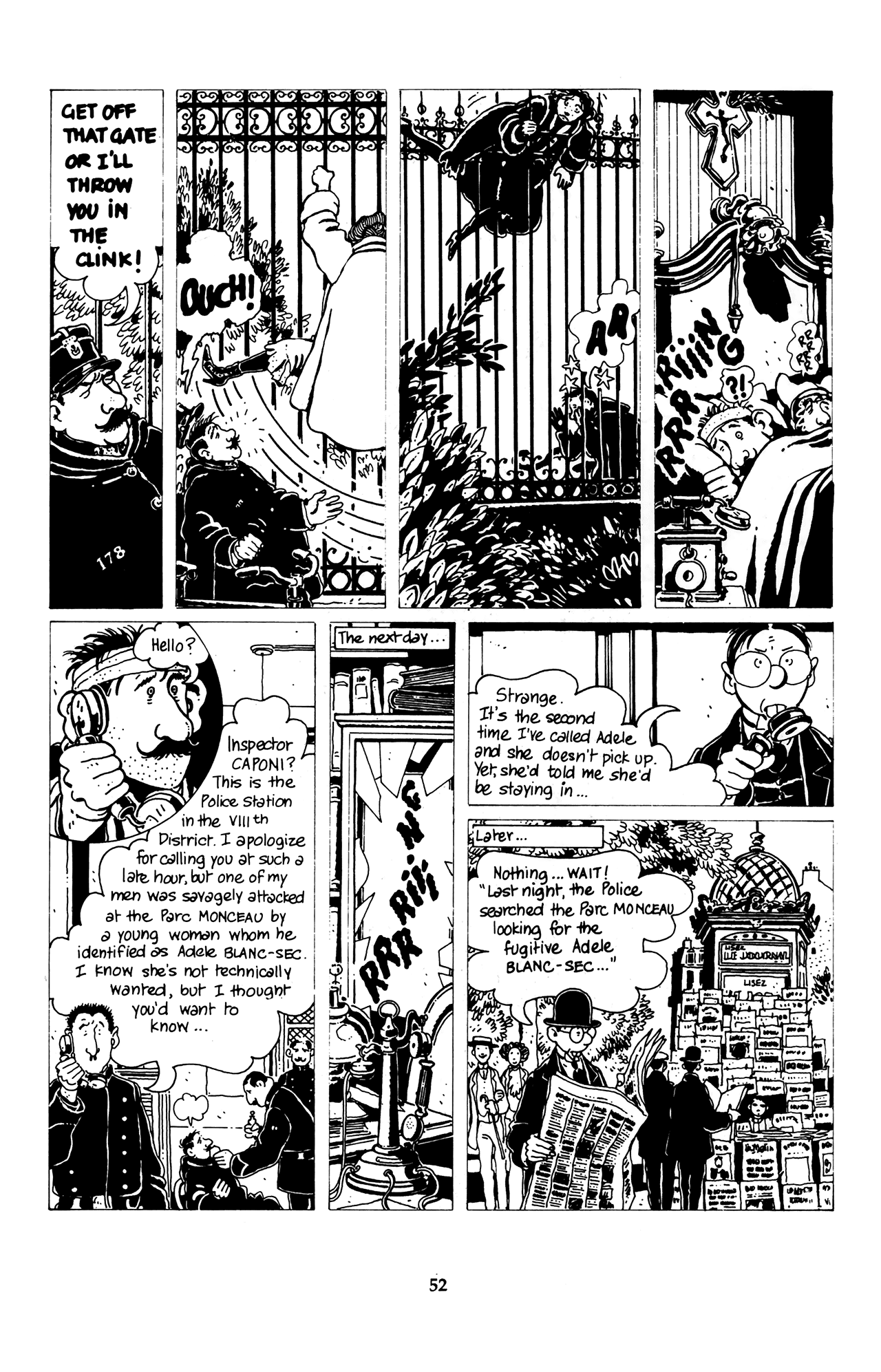 Read online Cheval Noir comic -  Issue #22 - 54
