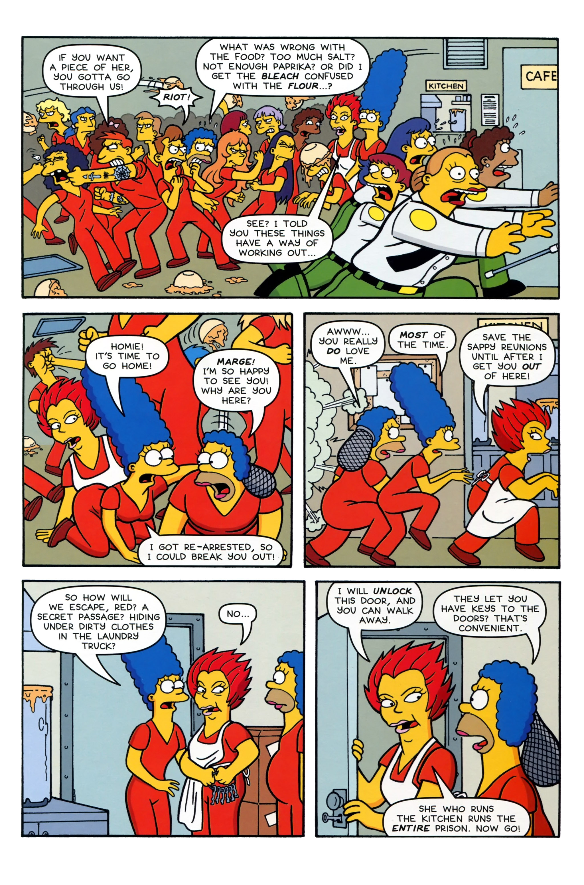 Read online Simpsons Comics comic -  Issue #221 - 25