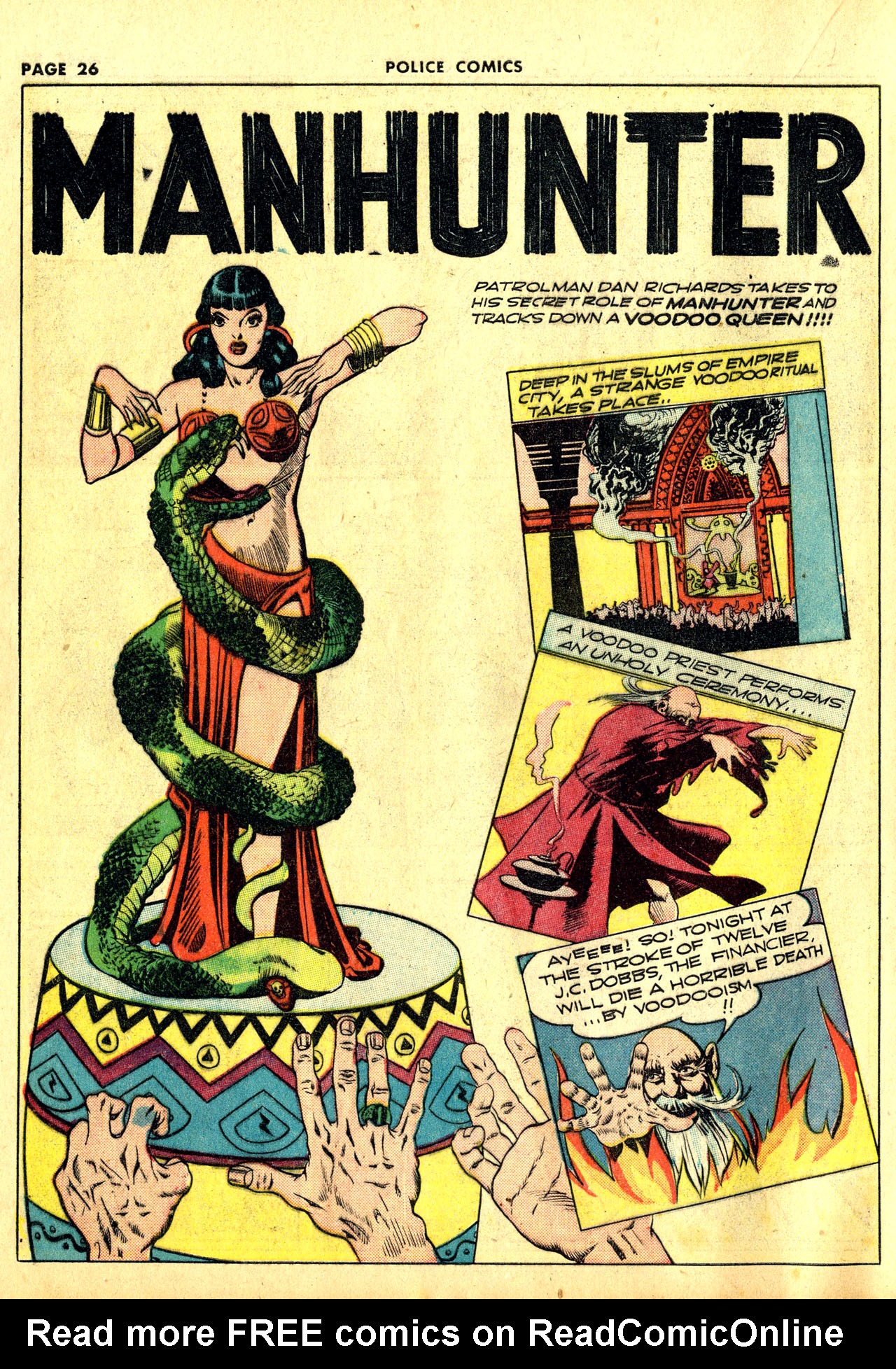Read online Police Comics comic -  Issue #10 - 29