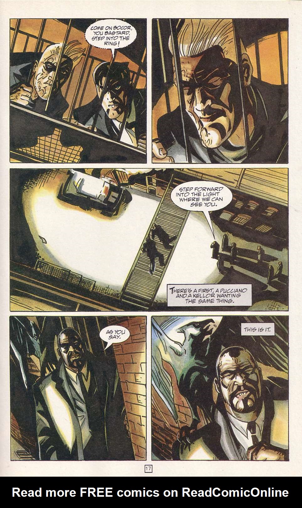 Read online Mobfire comic -  Issue #4 - 20