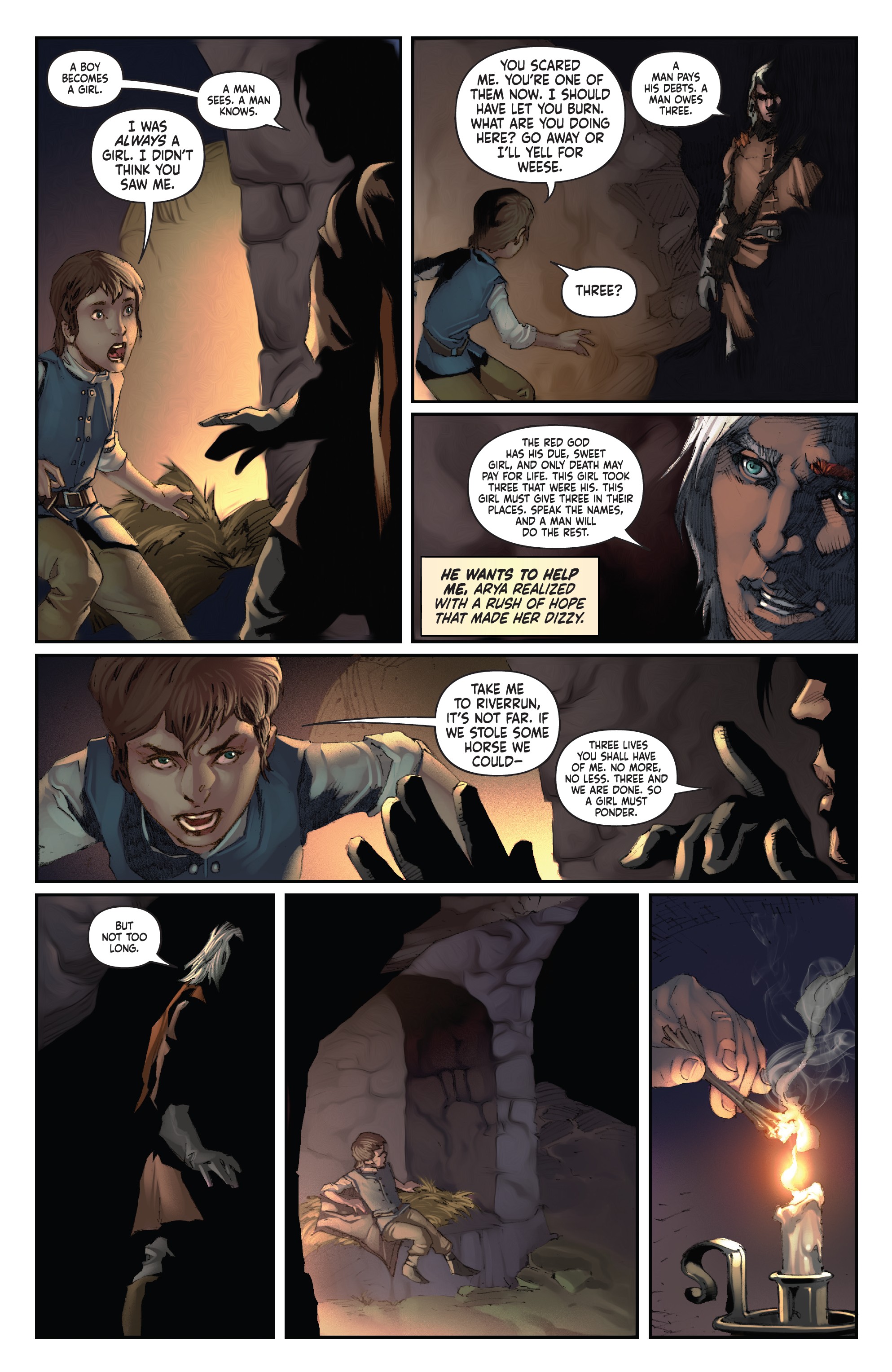 Read online A Clash of Kings comic -  Issue #15 - 20