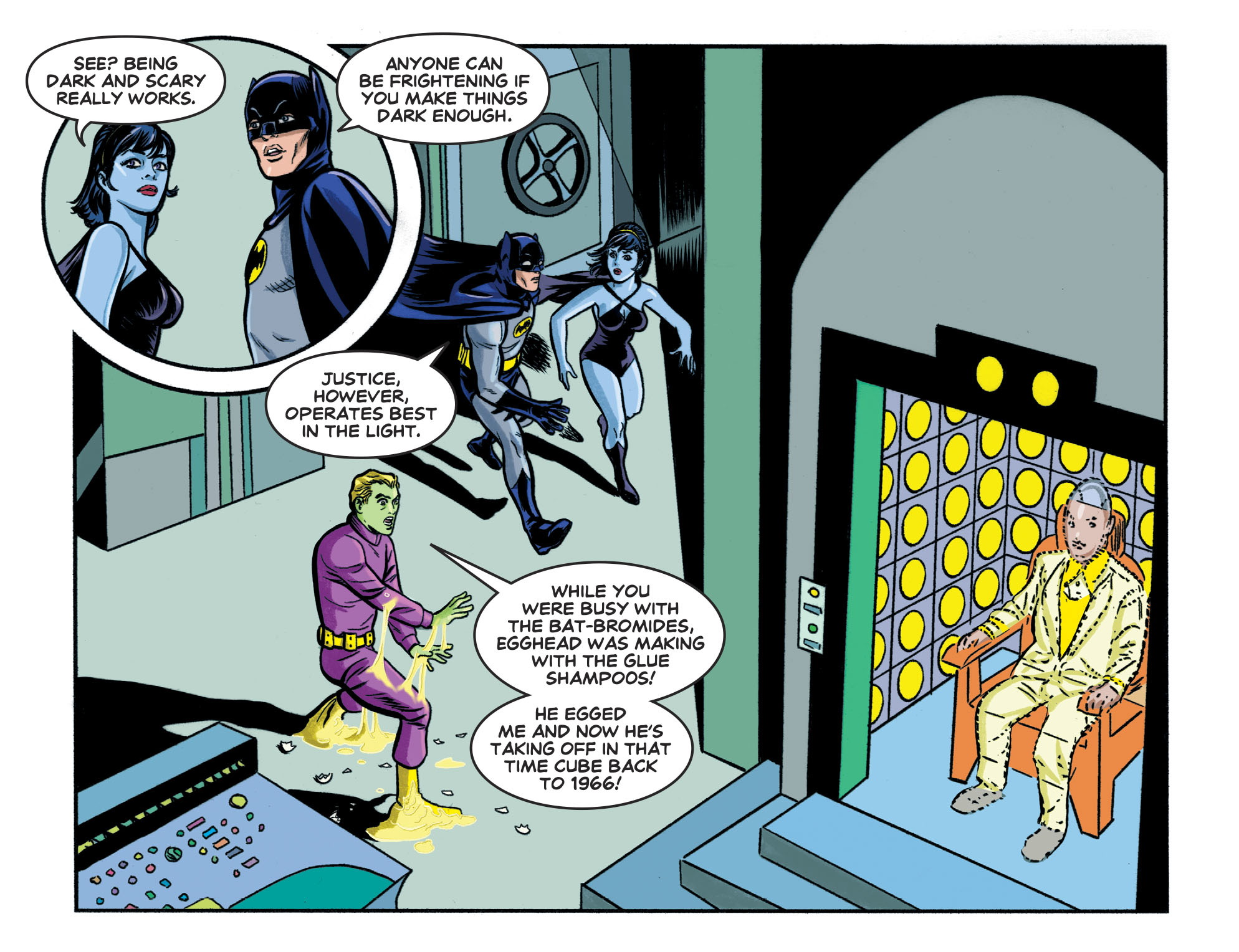 Read online Batman '66 Meets the Legion of Super-Heroes comic -  Issue #2 - 9