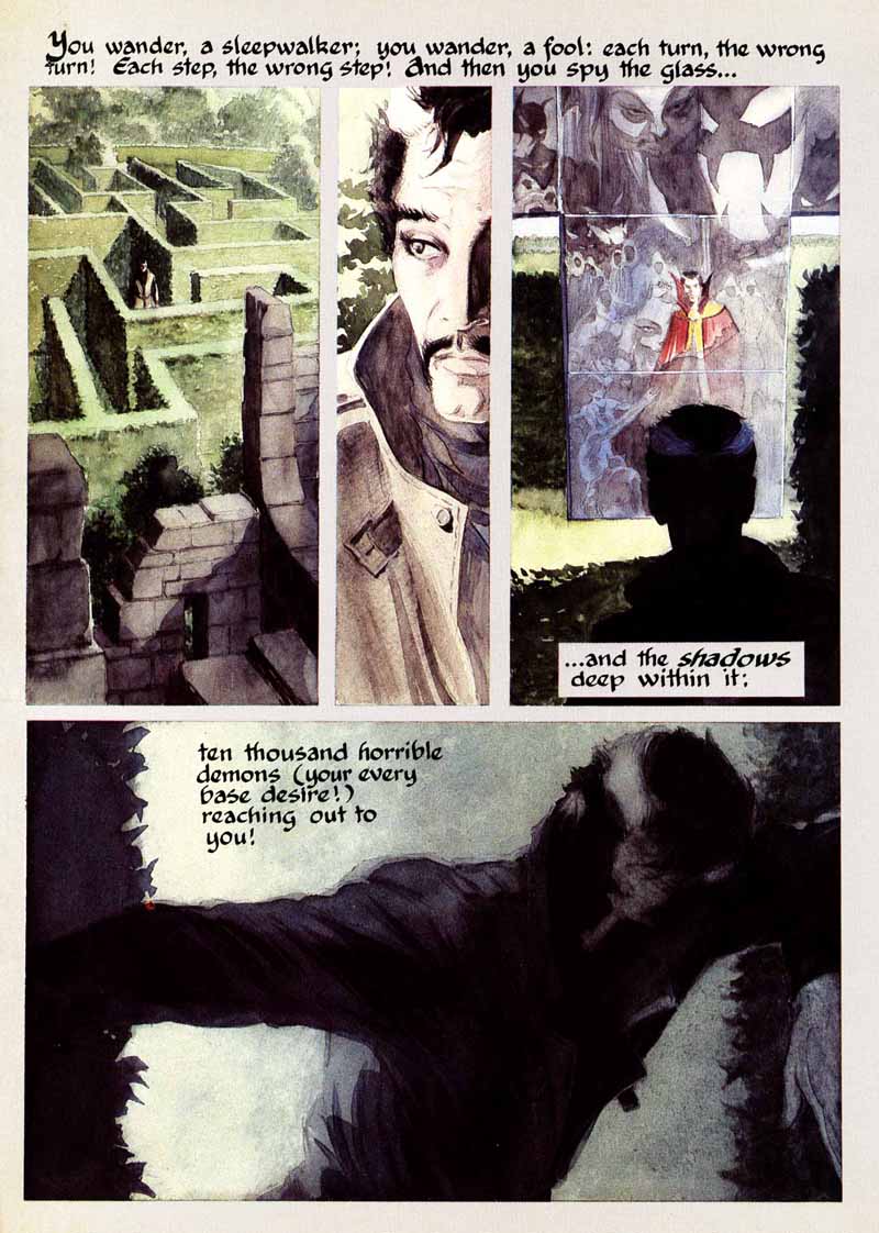 Read online Marvel Graphic Novel comic -  Issue #23 - Dr. Strange Into Shamballa - 48