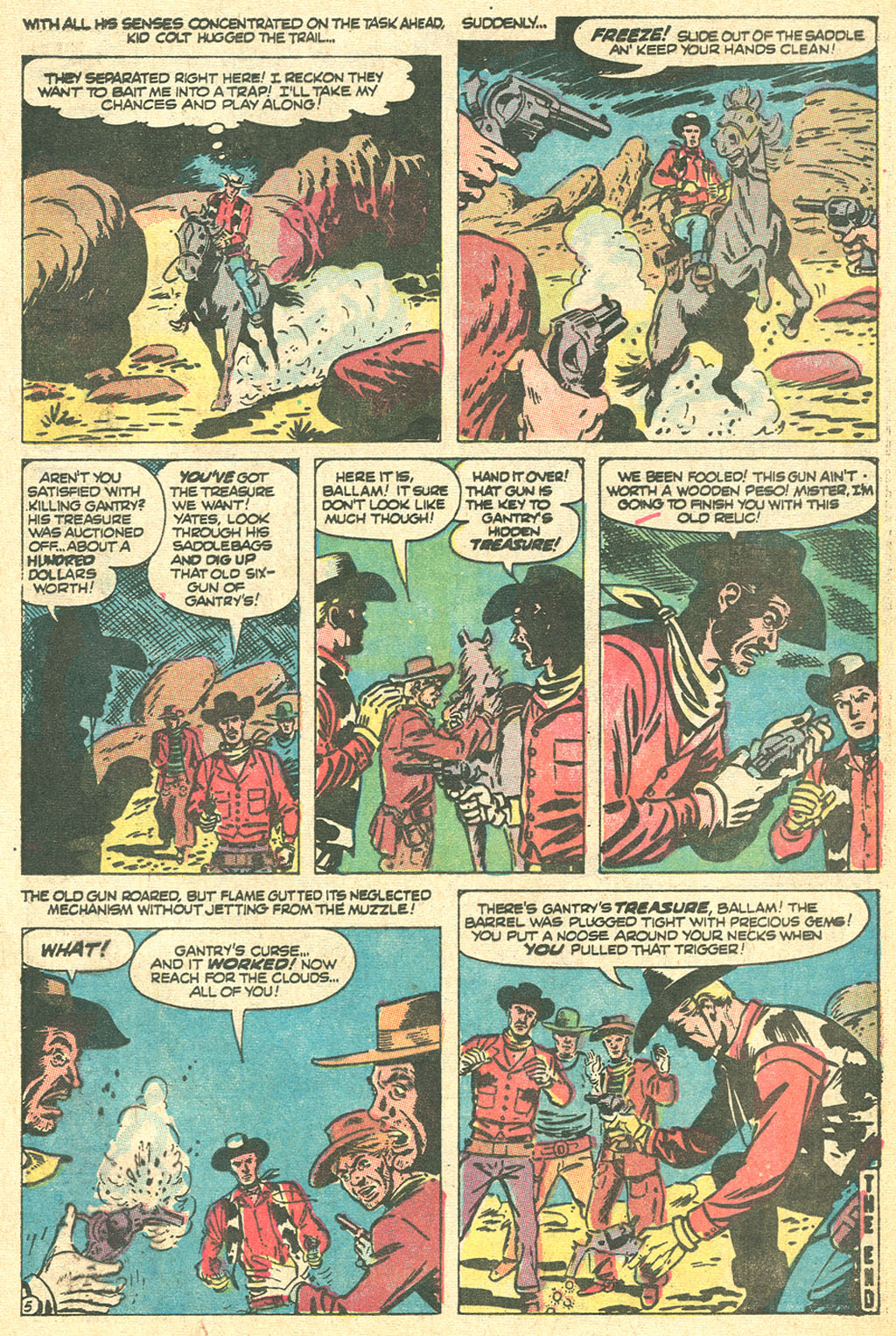 Read online Kid Colt Outlaw comic -  Issue #156 - 49