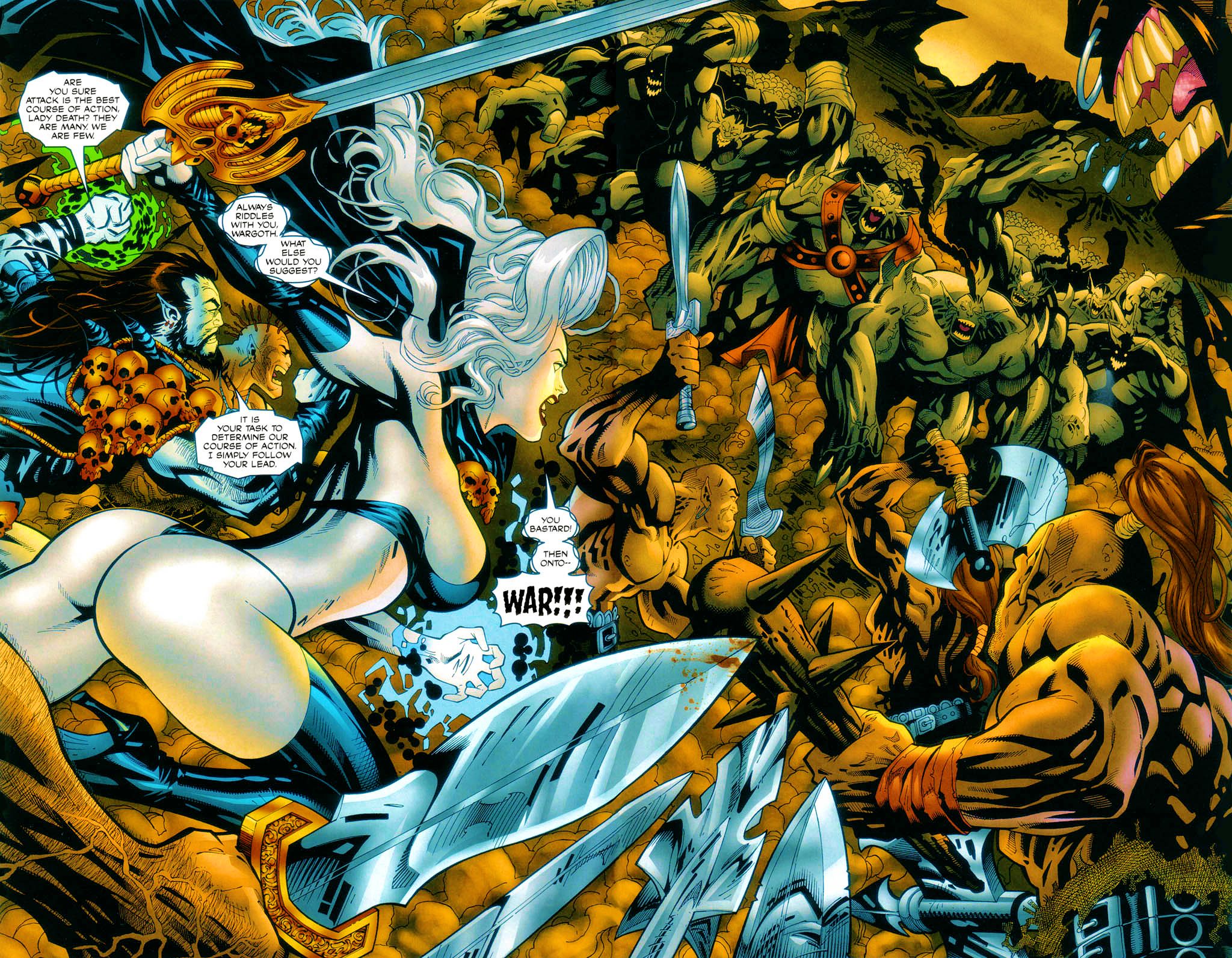 Read online Brian Pulido's Lady Death: Abandon All Hope comic -  Issue #0 - 5