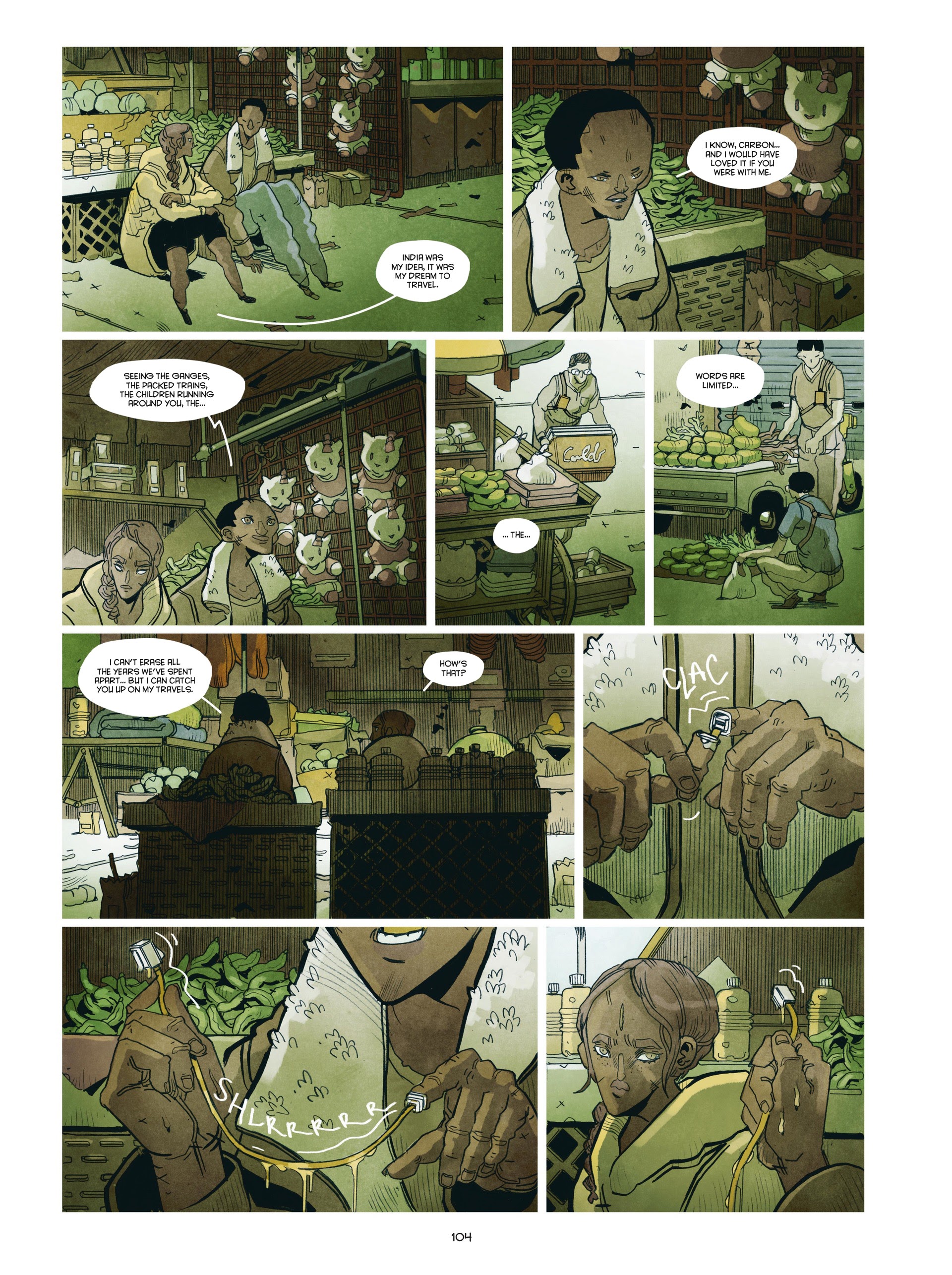 Read online Carbon & Silicon (2020) comic -  Issue # TPB (Part 2) - 4