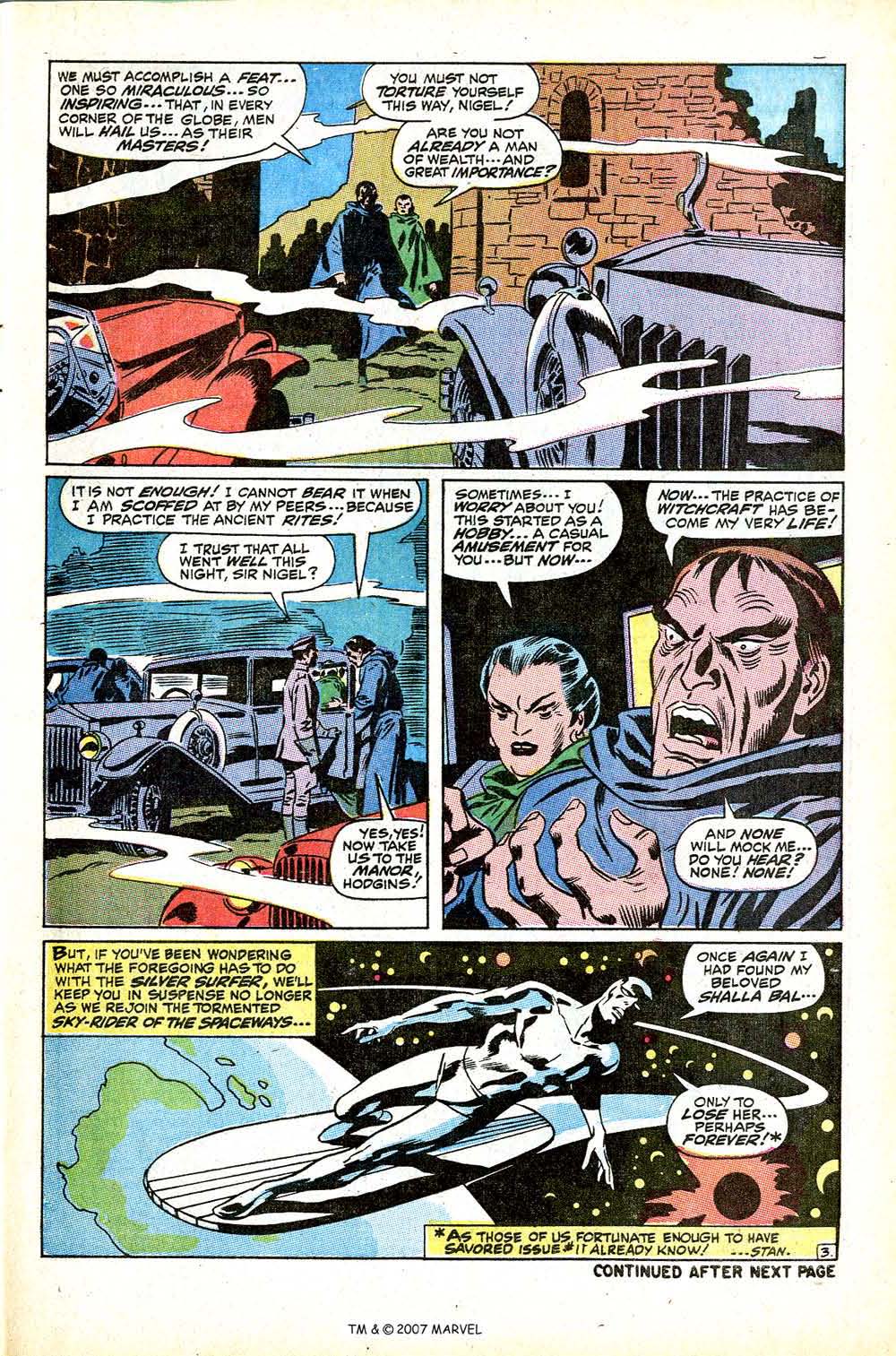 Read online Silver Surfer (1968) comic -  Issue #12 - 5