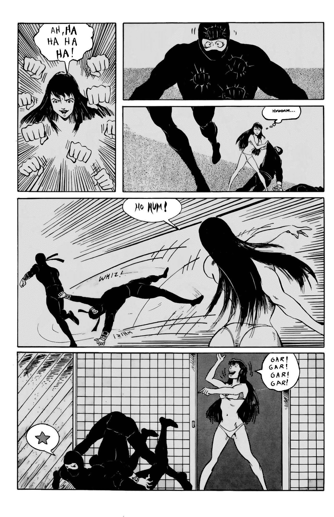 Read online Ninja High School (1986) comic -  Issue #1 - 5