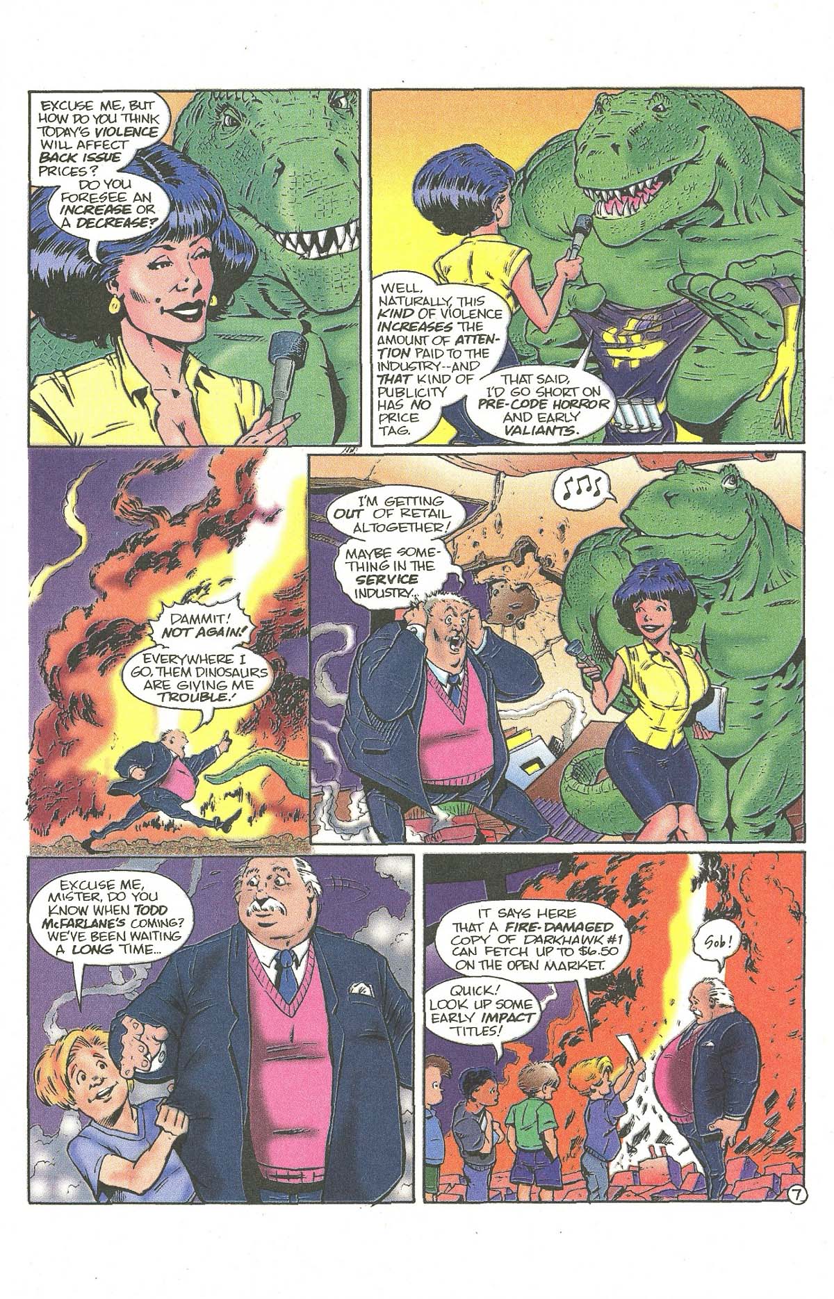 Read online Dinosaurs For Hire comic -  Issue #4 - 9