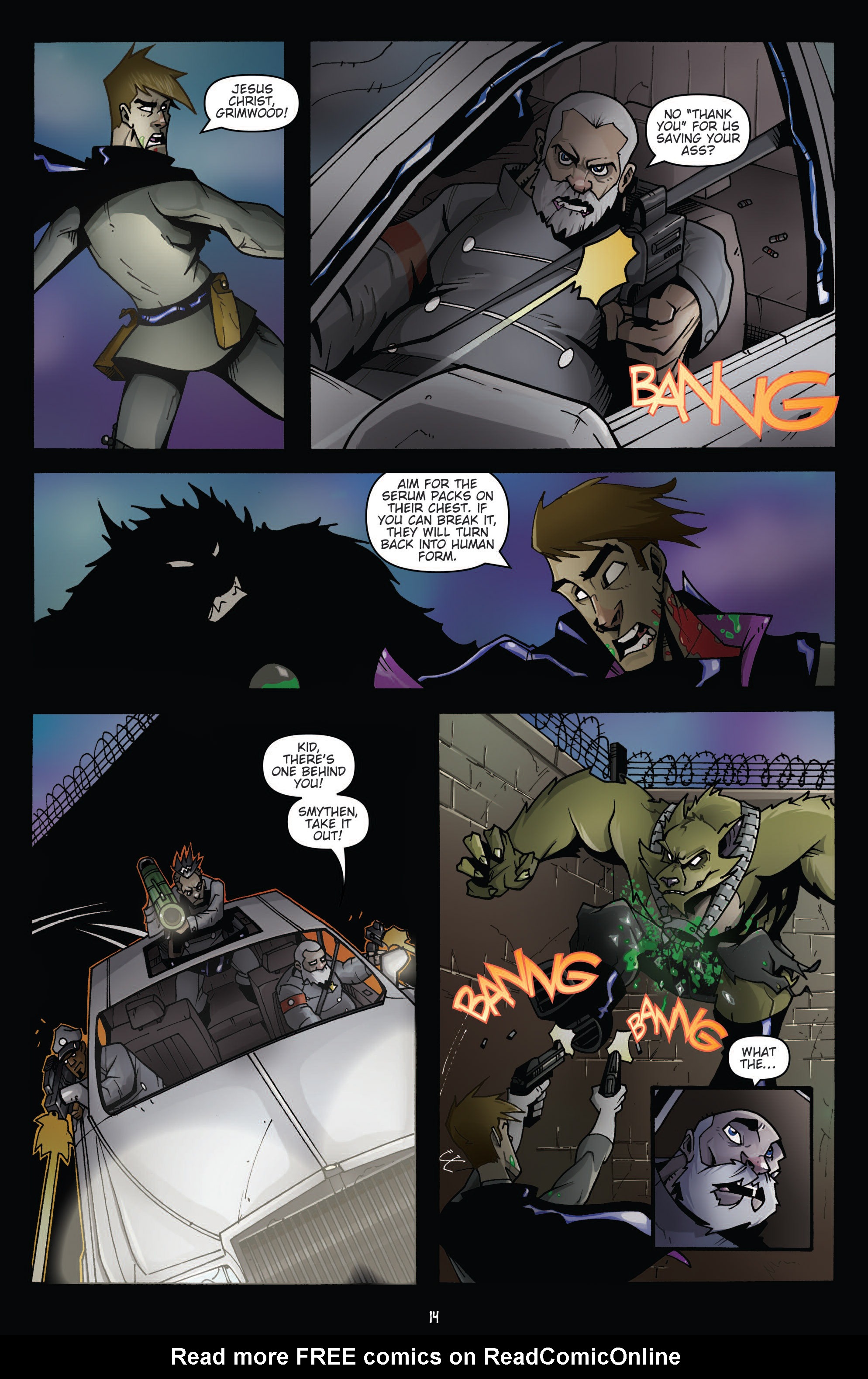 Read online Vitriol the Hunter comic -  Issue #4 - 16