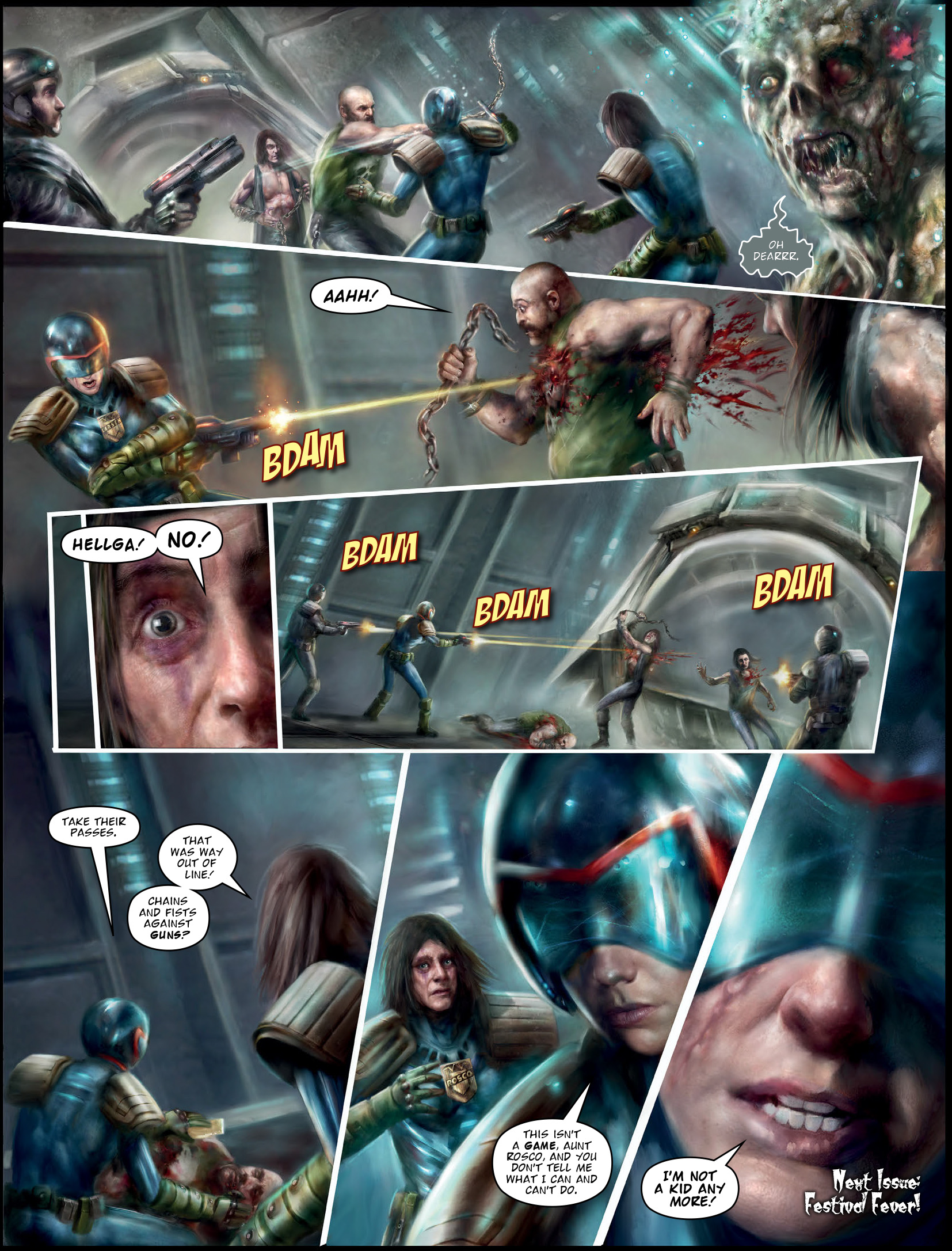 Read online Judge Dredd Megazine (Vol. 5) comic -  Issue #452 - 44