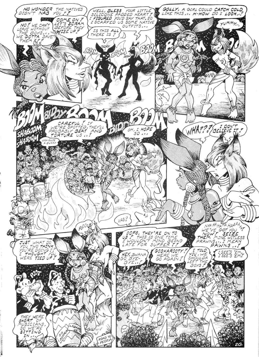 Read online Army  Surplus Komikz Featuring: Cutey Bunny comic -  Issue #2 - 22