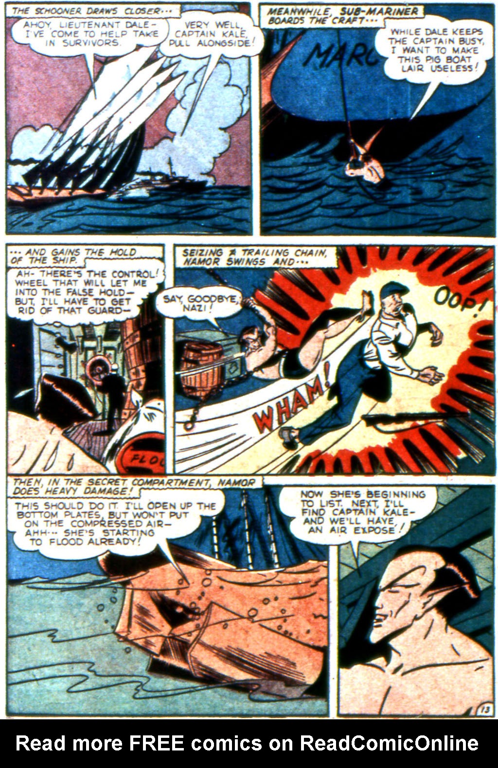 Read online The Human Torch (1940) comic -  Issue #12 - 54