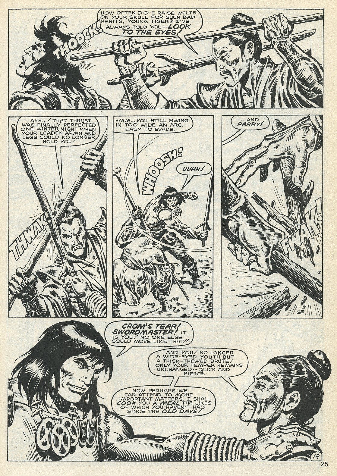 Read online The Savage Sword Of Conan comic -  Issue #132 - 25