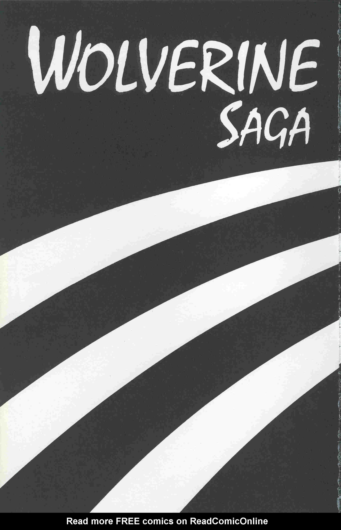 Read online Wolverine Saga comic -  Issue #1 - 2