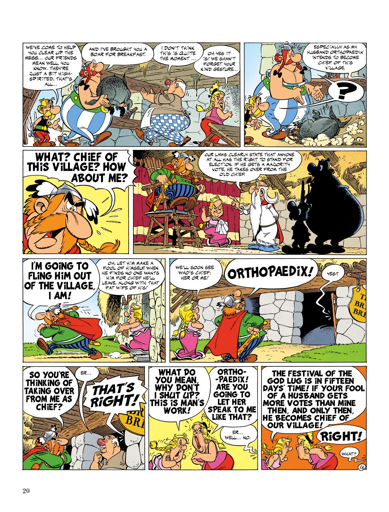 Read online Asterix comic -  Issue #21 - 21