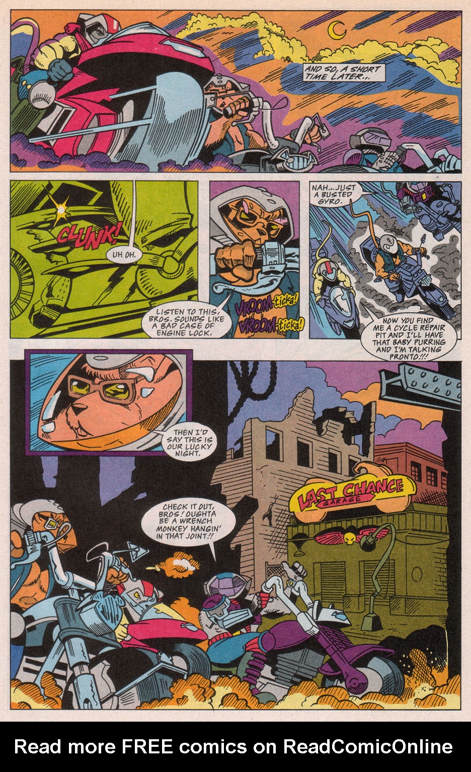 Read online Biker Mice from Mars comic -  Issue #1 - 19