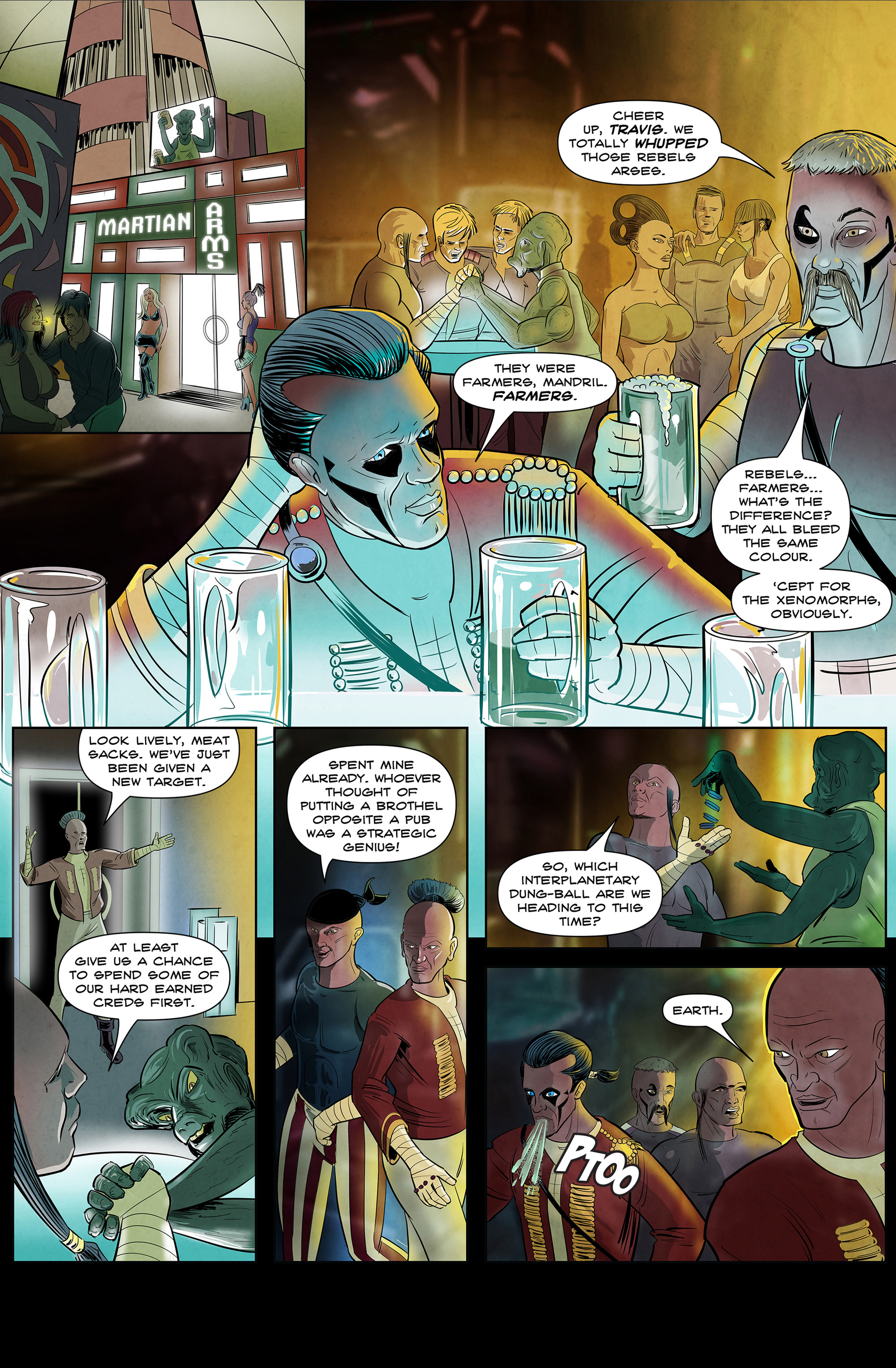 Read online 100% Biodegradable comic -  Issue #9 - 18