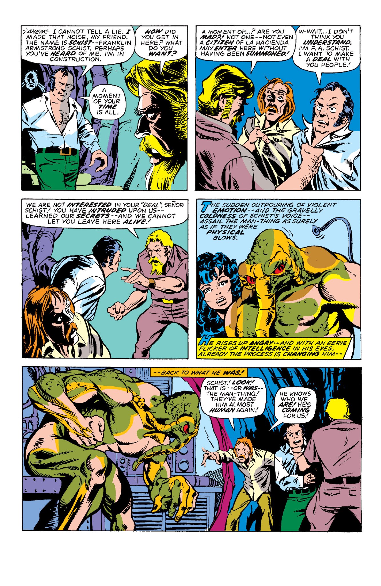 Read online Man-Thing by Steve Gerber: The Complete Collection comic -  Issue # TPB 1 (Part 5) - 12