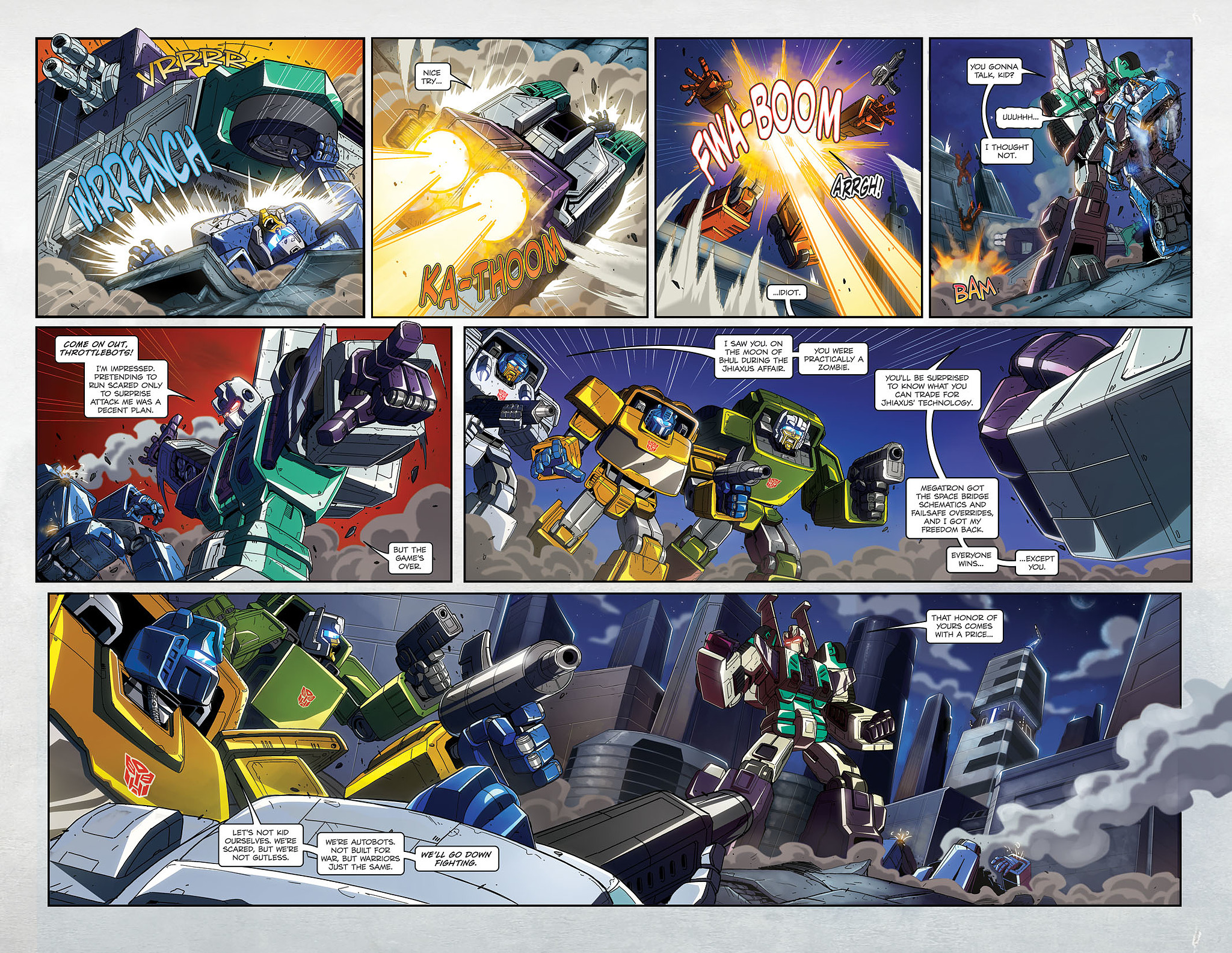 Read online Transformers Spotlight: Metroplex comic -  Issue # Full - 10