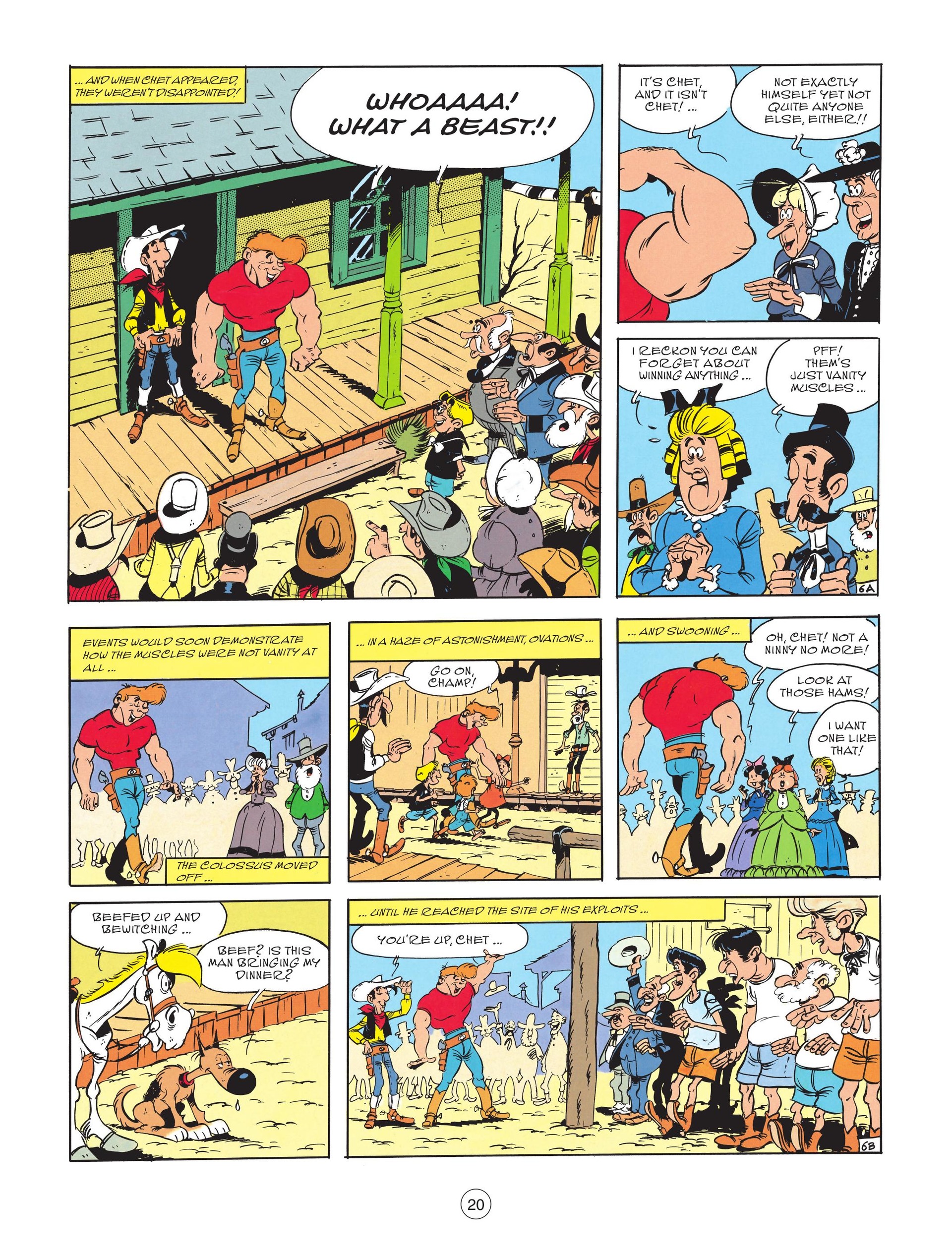 Read online A Lucky Luke Adventure comic -  Issue #80 - 22