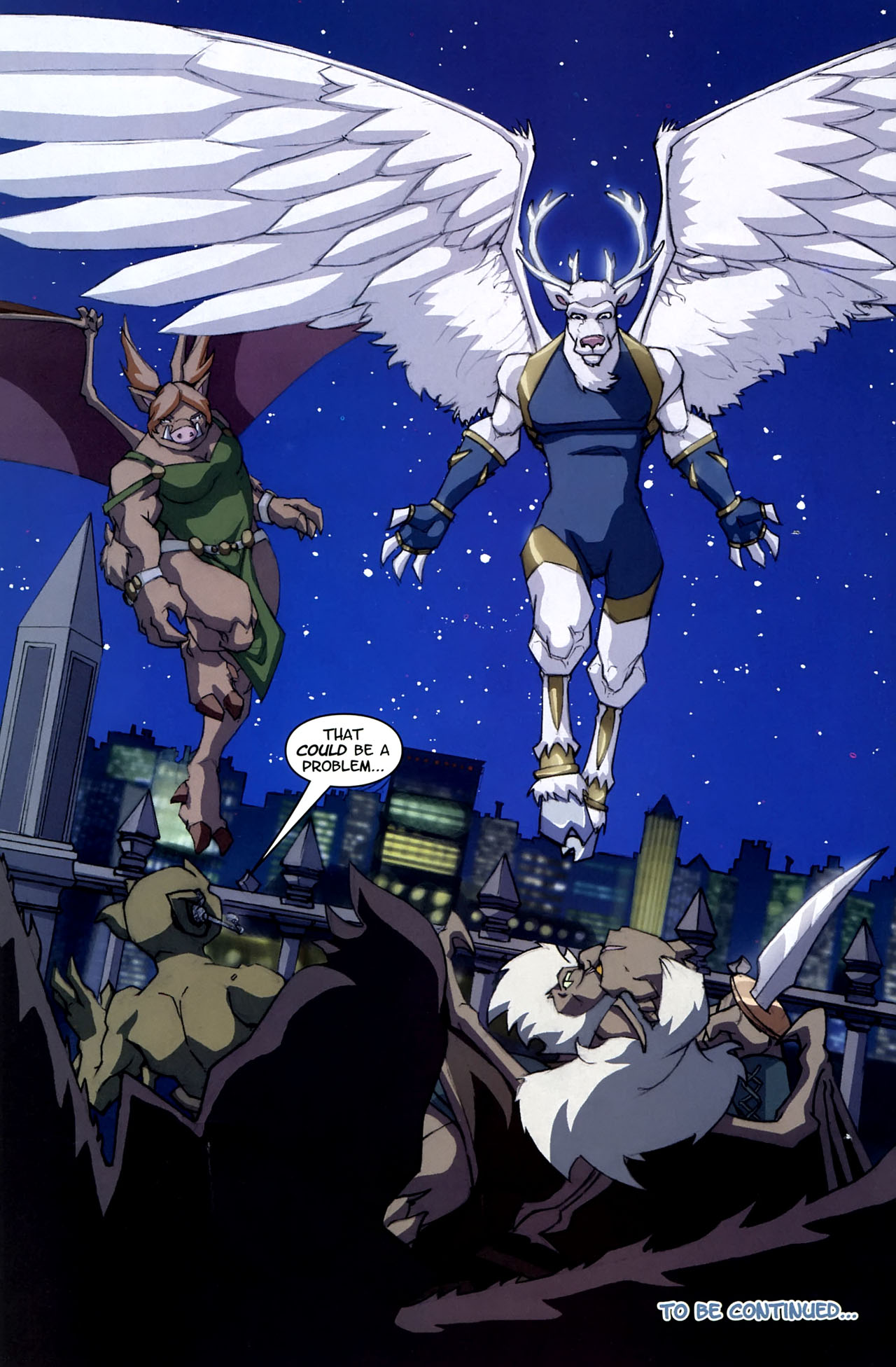 Read online Gargoyles (2006) comic -  Issue #7 - 27