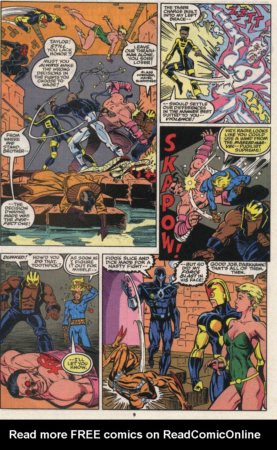 The New Warriors Issue #24 #28 - English 7