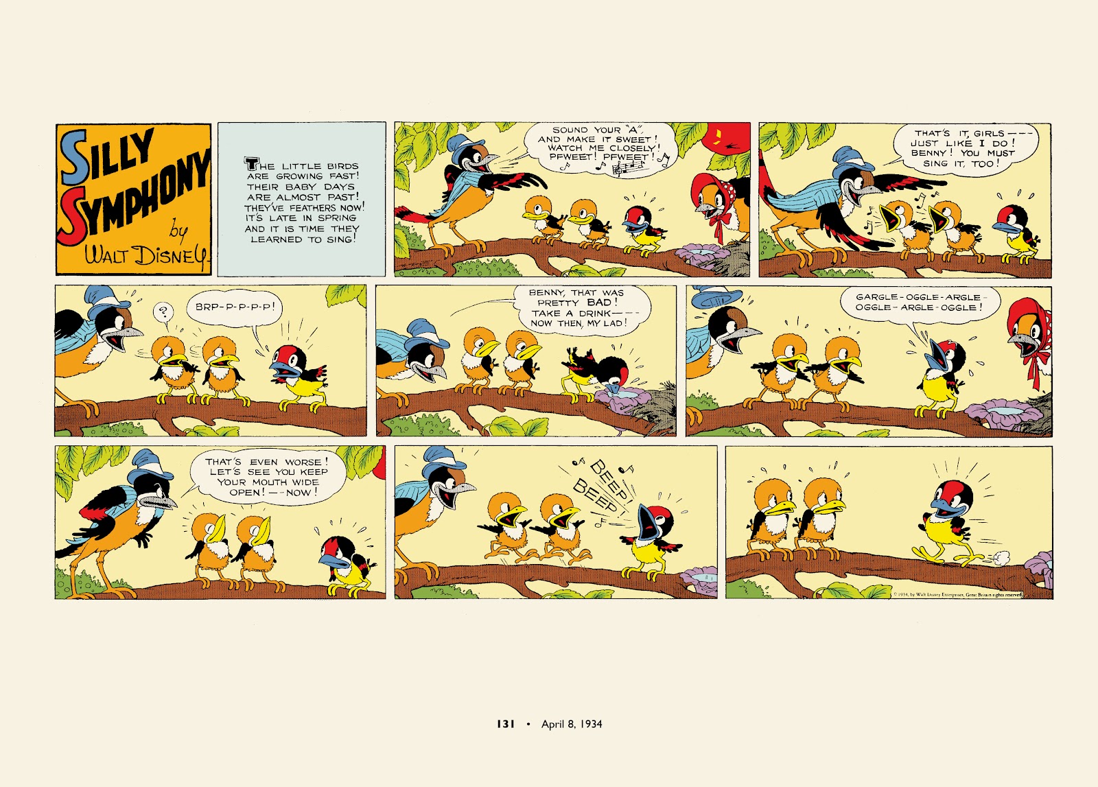 Walt Disney's Silly Symphonies 1932-1935: Starring Bucky Bug and Donald Duck issue TPB (Part 2) - Page 31