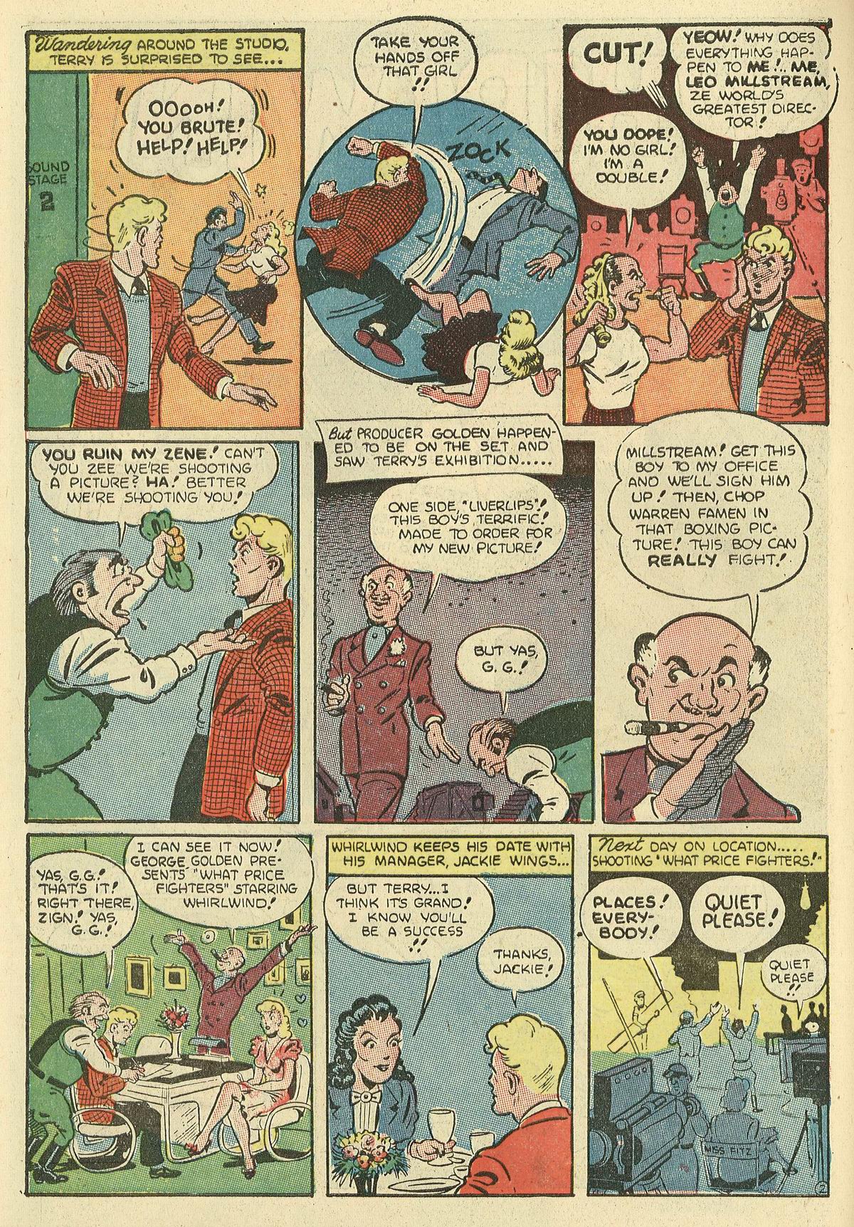 Read online Daredevil (1941) comic -  Issue #9 - 55