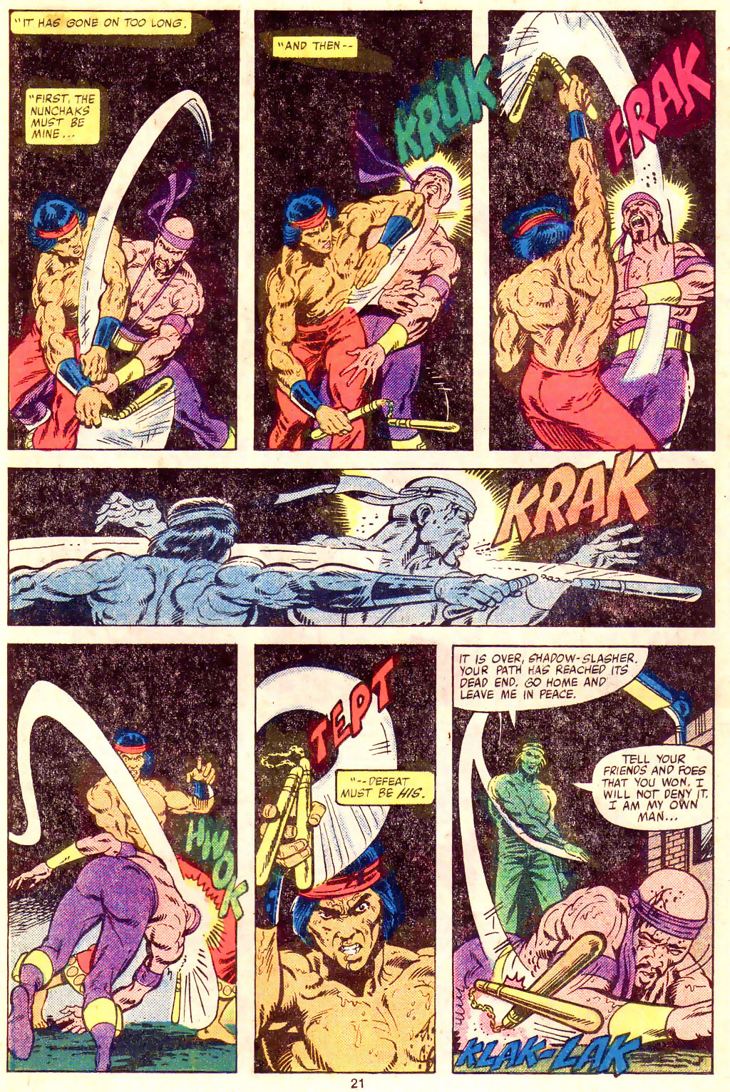 Master of Kung Fu (1974) Issue #98 #83 - English 17