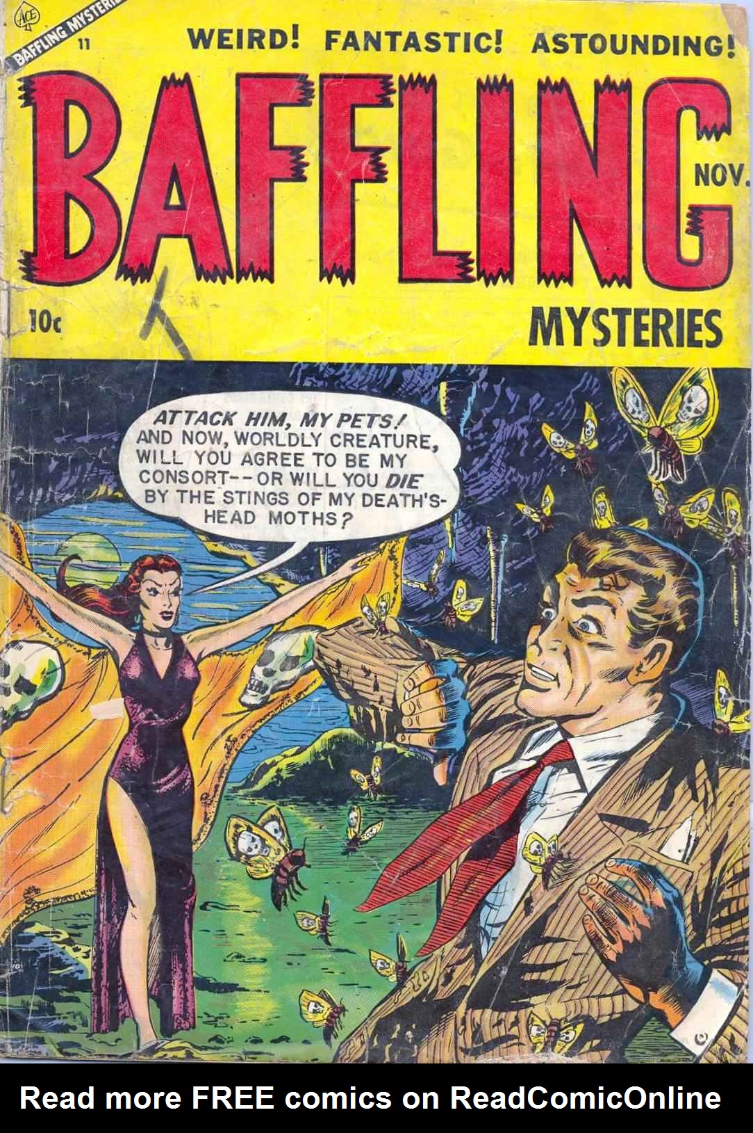 Read online Baffling Mysteries comic -  Issue #18 - 1