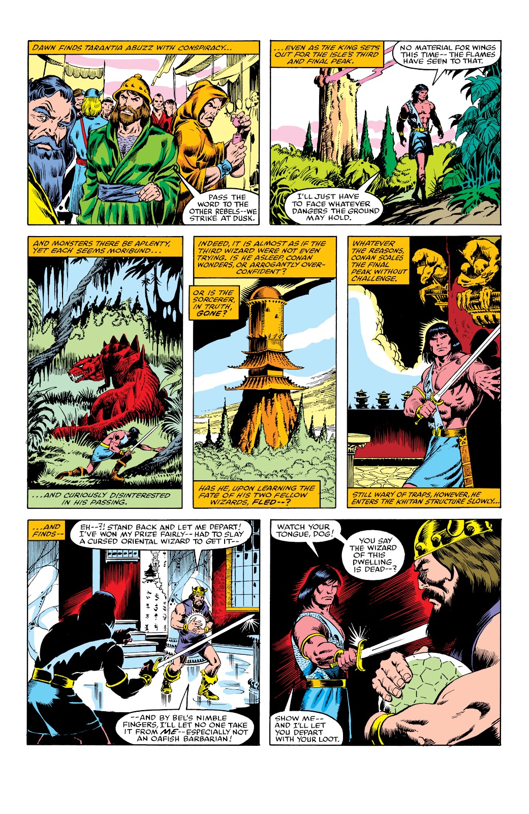 Conan the King: The Original Marvel Years Omnibus issue TPB (Part 5) - Page 99