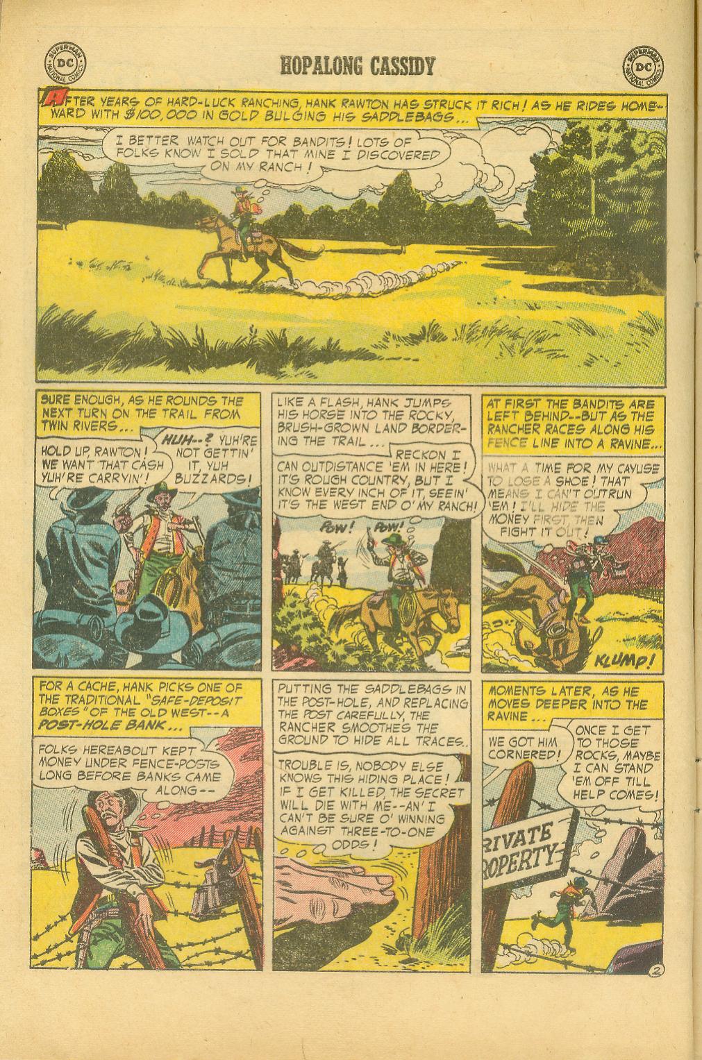 Read online Hopalong Cassidy comic -  Issue #95 - 4