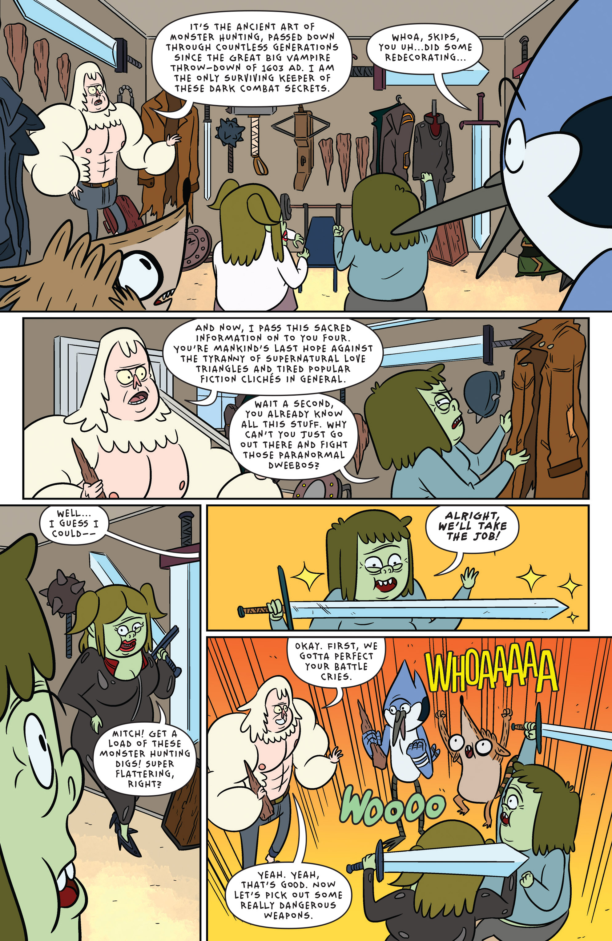 Read online Regular Show comic -  Issue #28 - 8