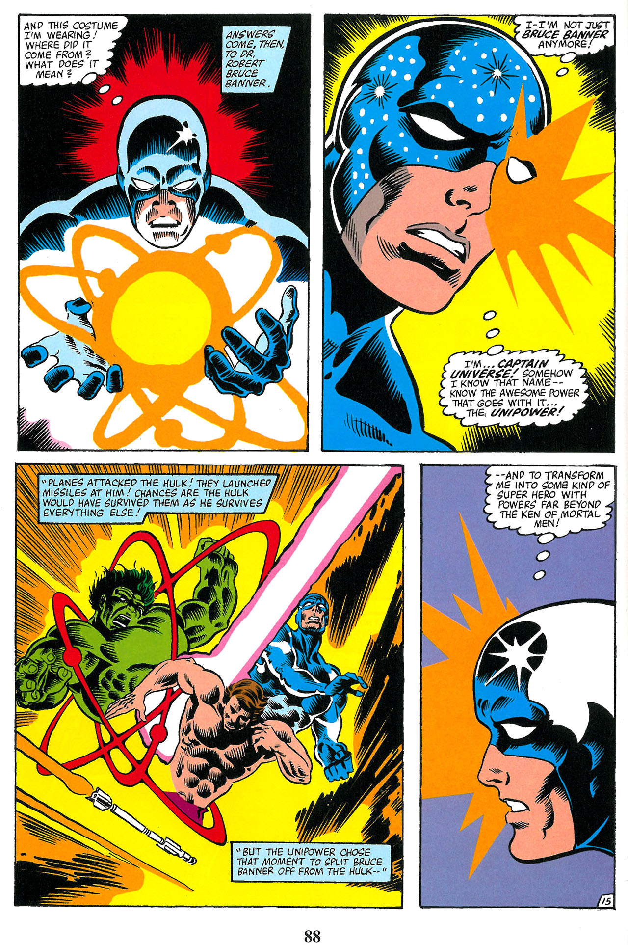 Read online Captain Universe: Power Unimaginable comic -  Issue # TPB - 91