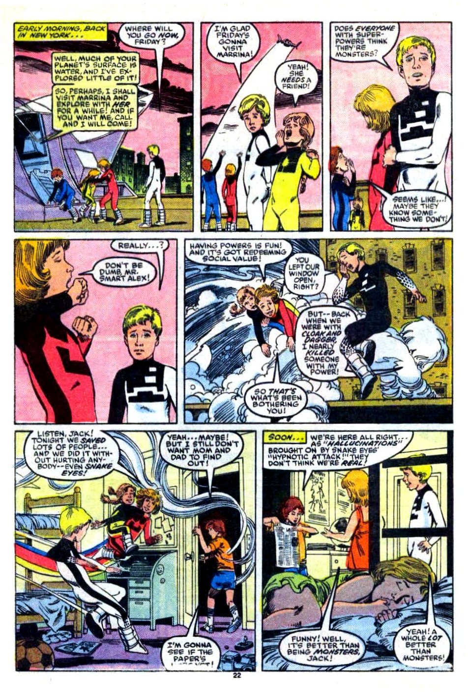 Read online Power Pack (1984) comic -  Issue #10 - 24