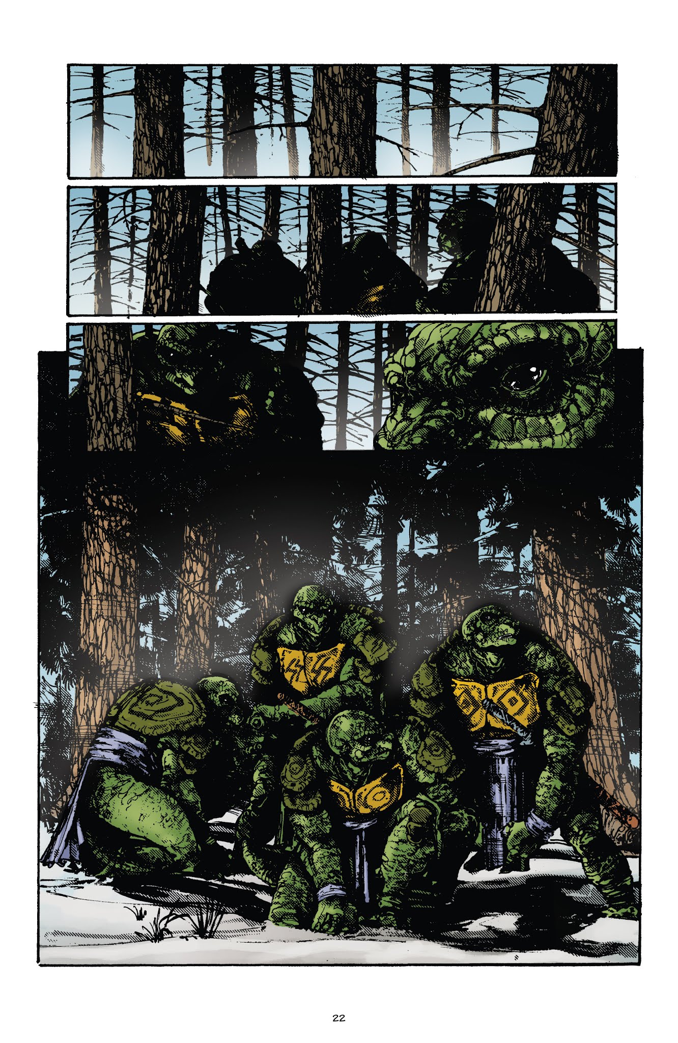 Read online Teenage Mutant Ninja Turtles Legends: Soul's Winter By Michael Zulli comic -  Issue # TPB - 22