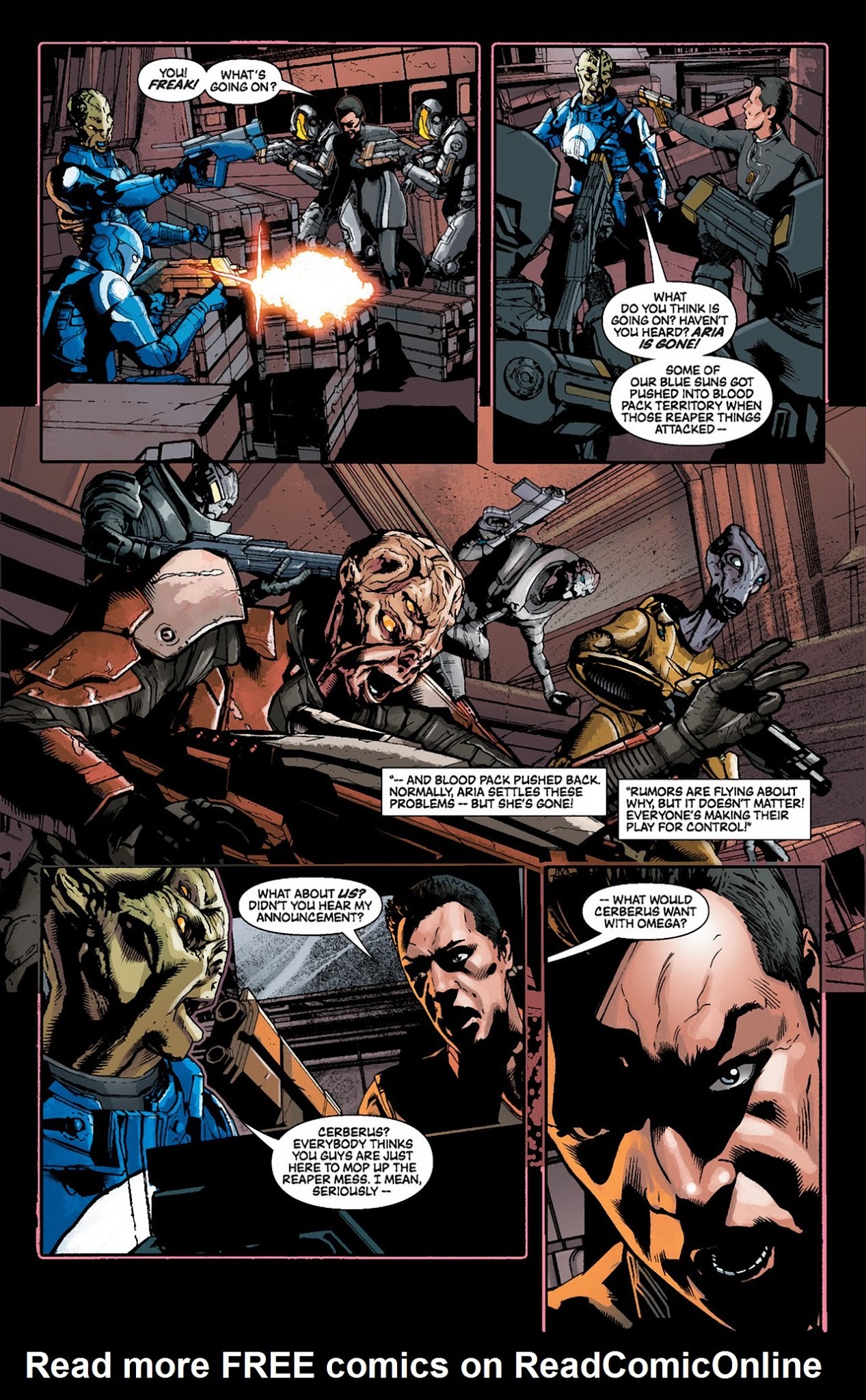 Read online Mass Effect: Invasion comic -  Issue #3 - 5